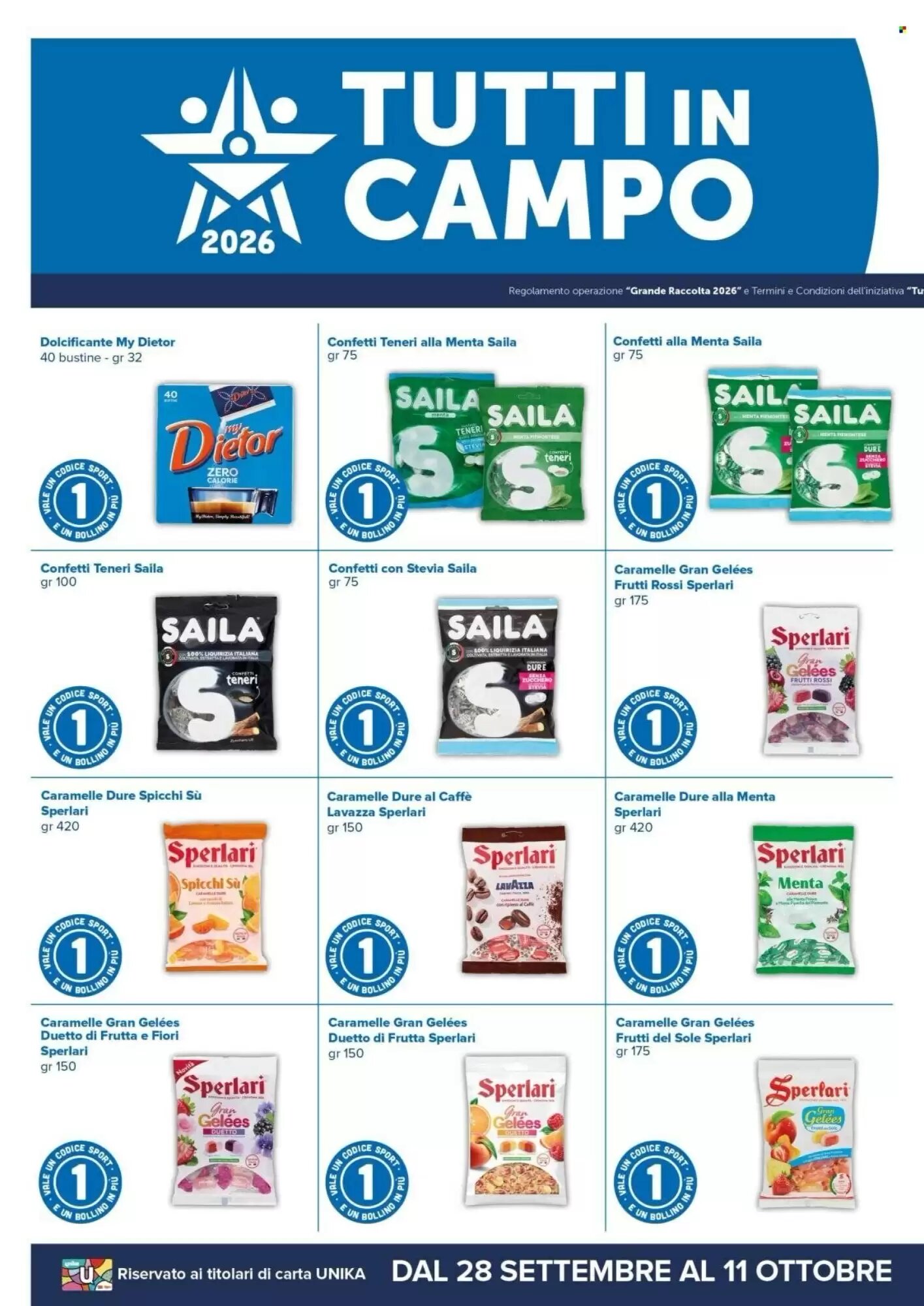 Volantino promozionale Oasi  valide dal 28/09/2026 - Pagina 8.