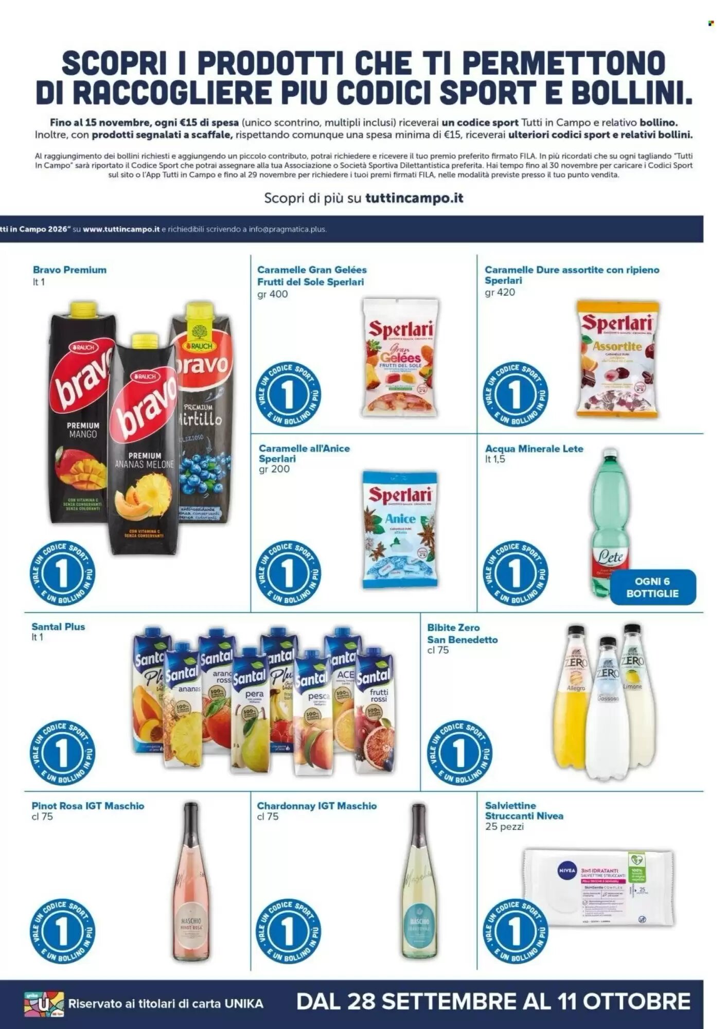 Volantino promozionale Oasi  valide dal 28/09/2026 - Pagina 9.