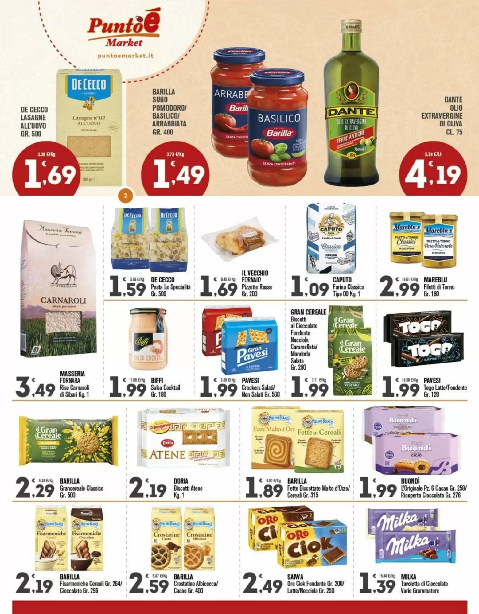 Volantino promozionale Punto é market  valide dal 28/09/2026 - Pagina 2.