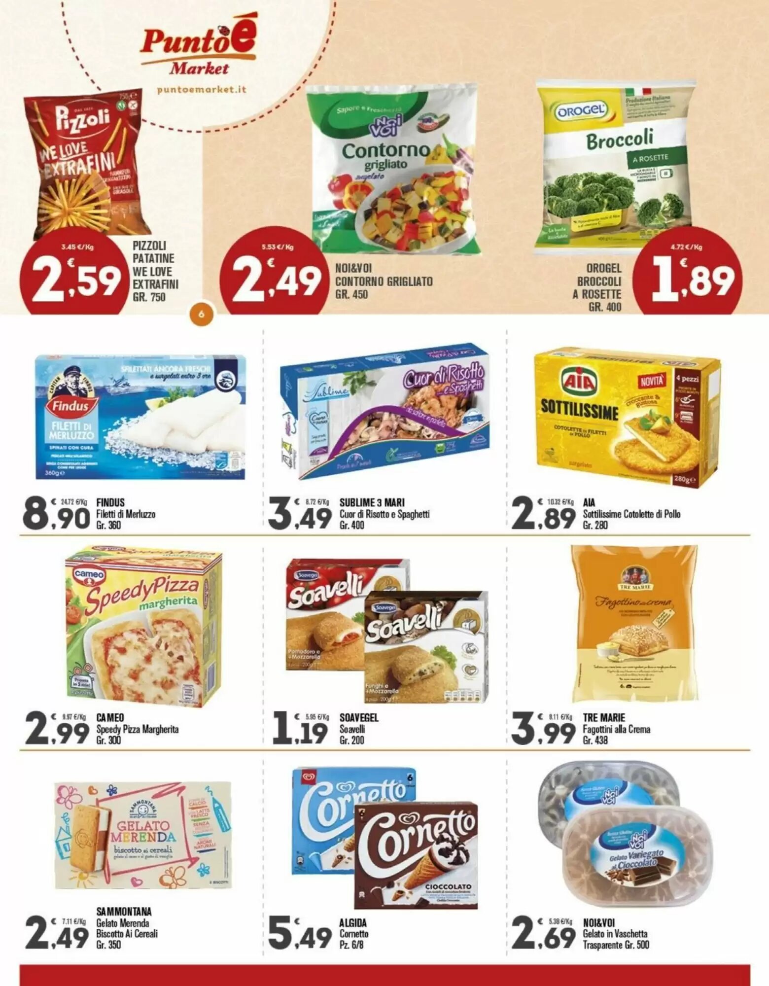 Volantino promozionale Punto é market  valide dal 28/09/2026 - Pagina 6.