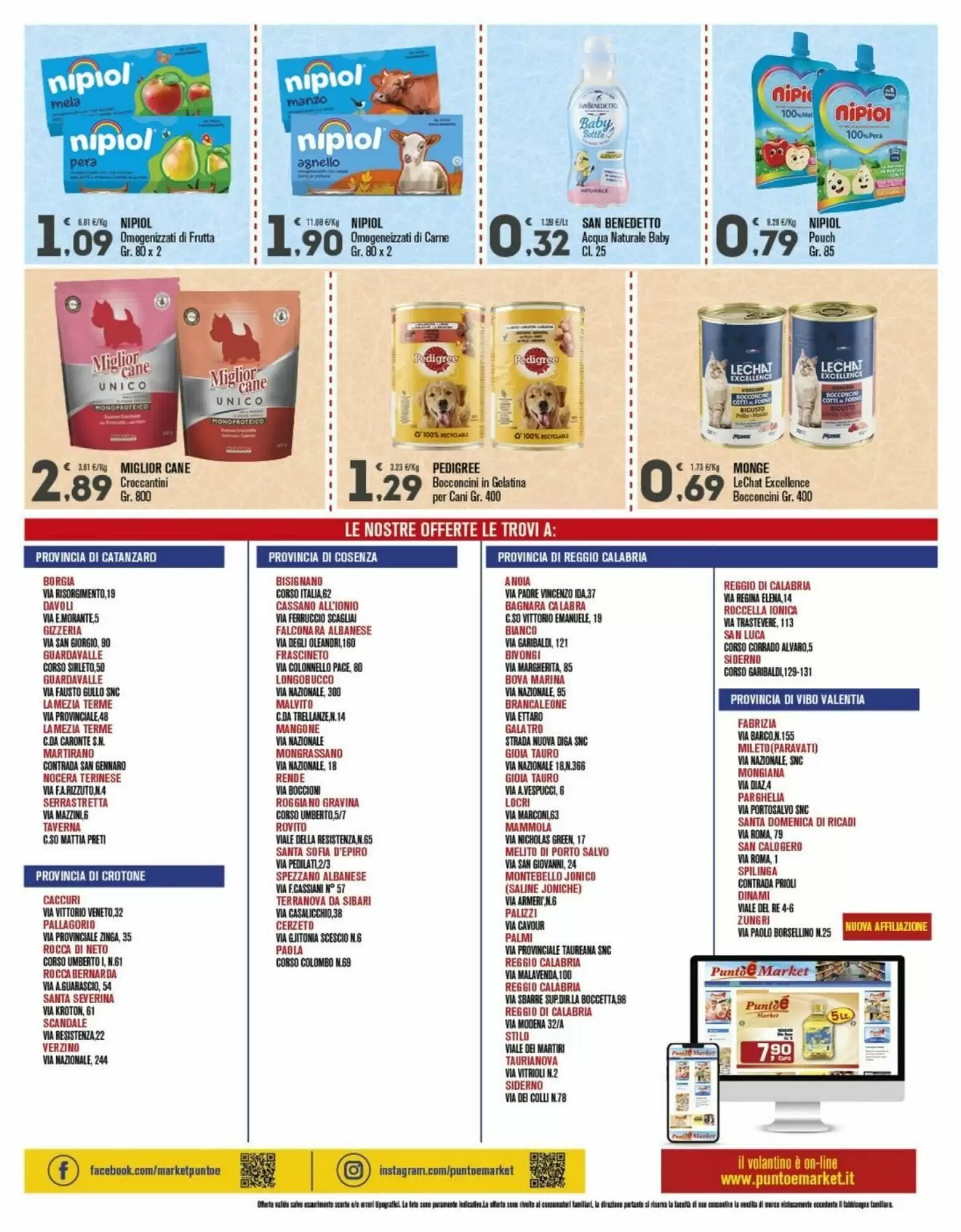 Volantino promozionale Punto é market  valide dal 28/09/2026 - Pagina 8.