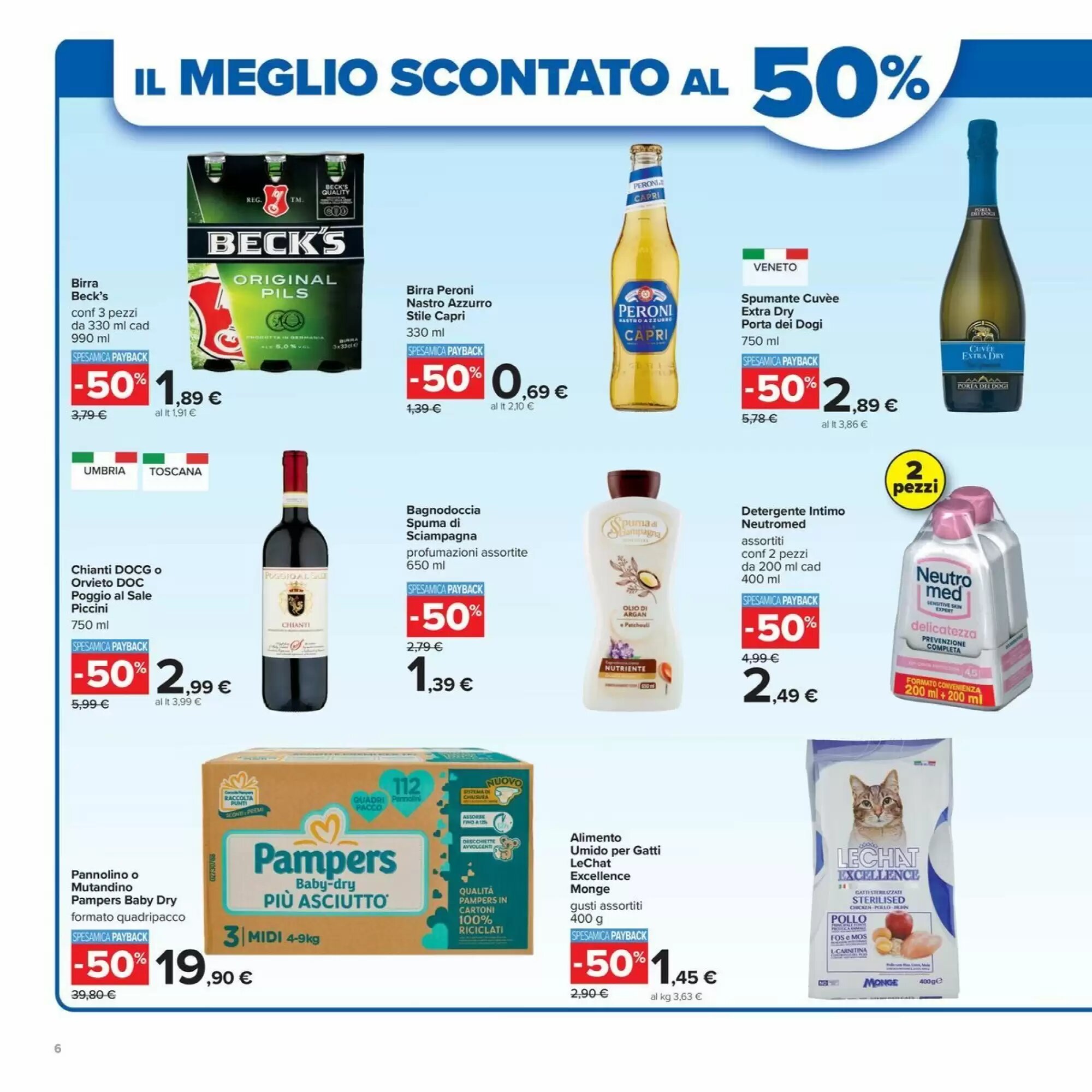 Volantino promozionale Carrefour Iper  valide dal 29/09/2026 - Pagina 6.