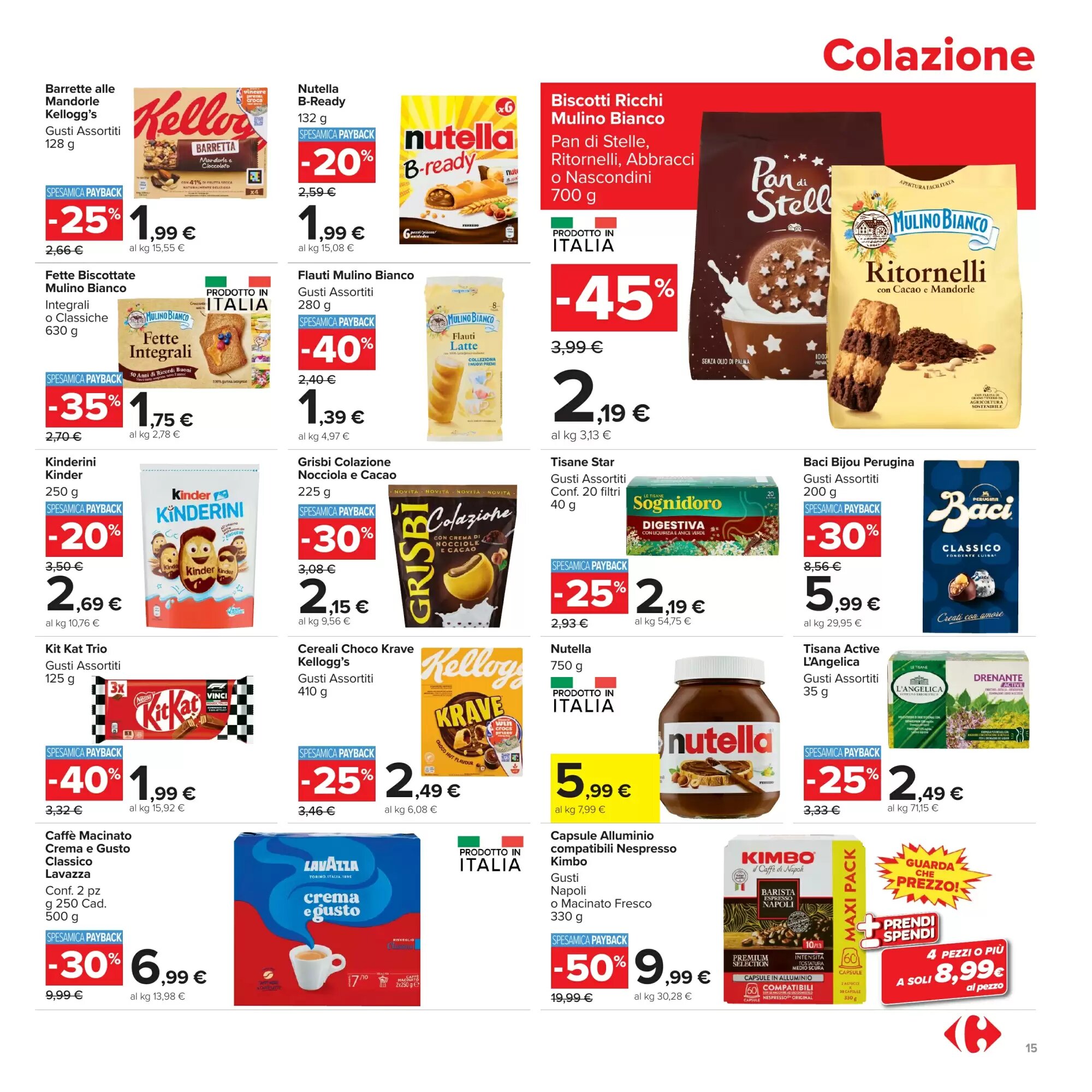Volantino promozionale Carrefour Market  valide dal 29/09/2026 - Pagina 15.
