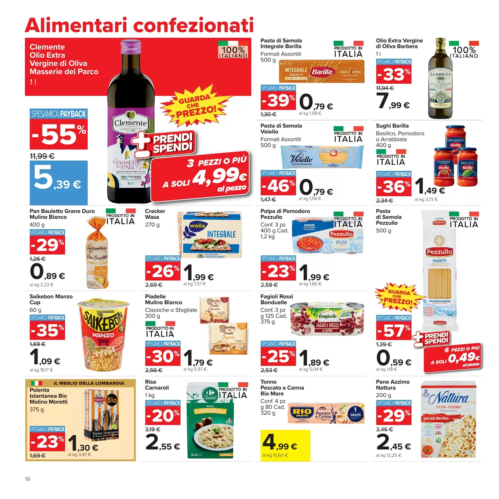 Volantino promozionale Carrefour Market  valide dal 29/09/2026 - Pagina 16.