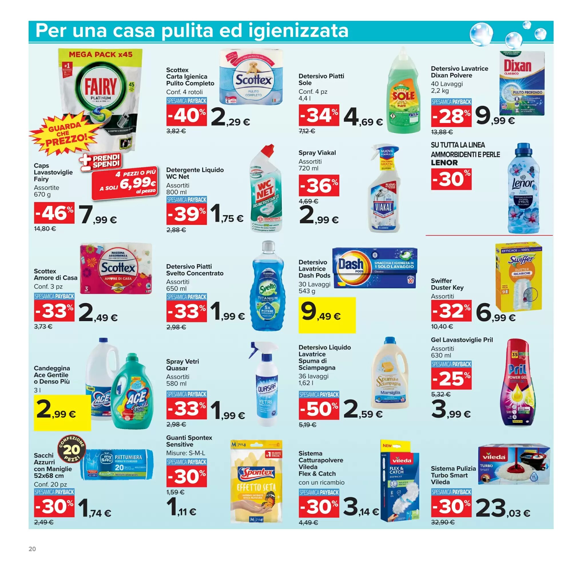 Volantino promozionale Carrefour Market  valide dal 29/09/2026 - Pagina 20.
