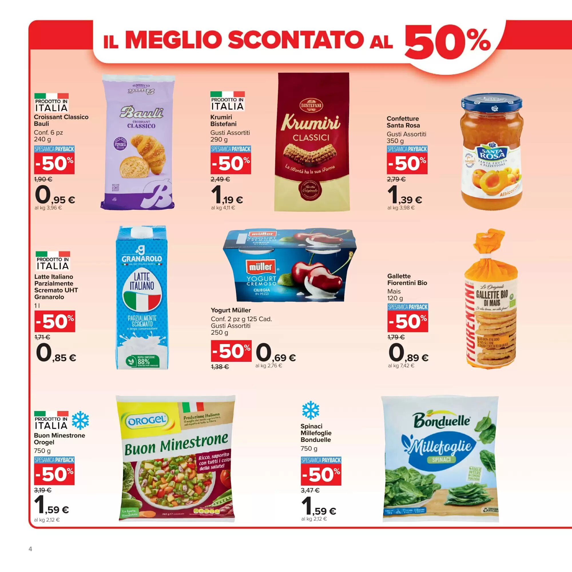 Volantino promozionale Carrefour Market  valide dal 29/09/2026 - Pagina 4.