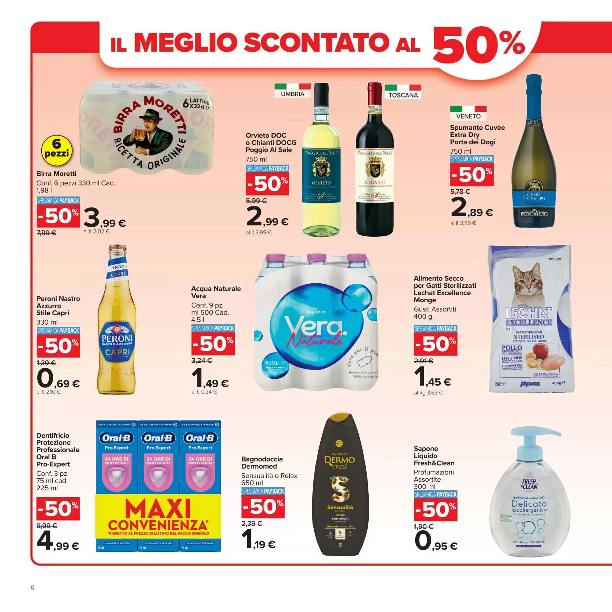 Volantino promozionale Carrefour Market  valide dal 29/09/2026 - Pagina 6.