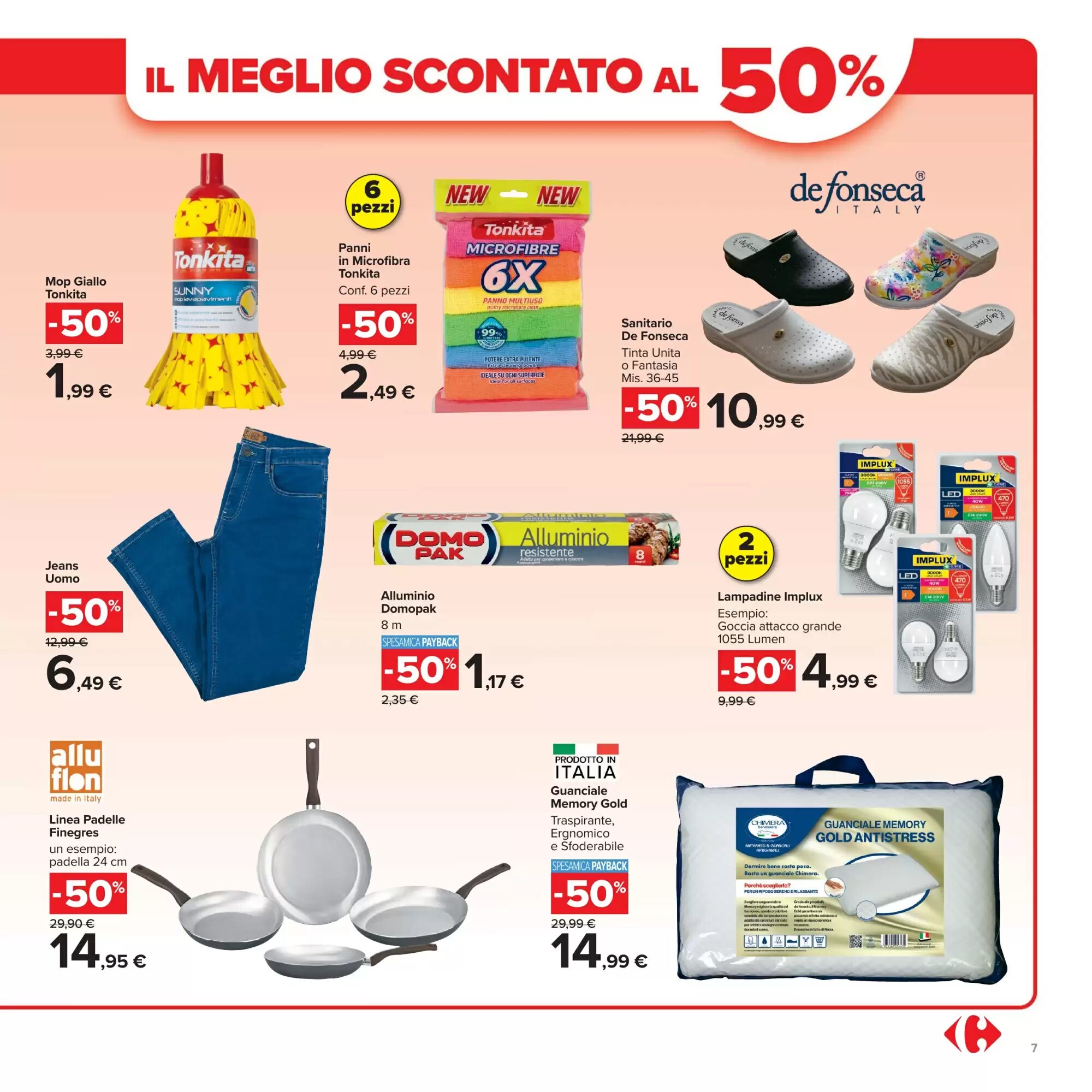 Volantino promozionale Carrefour Market  valide dal 29/09/2026 - Pagina 7.