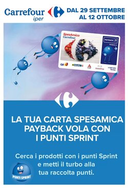 Volantino promozionale Carrefour  valide dal 29/09/2026