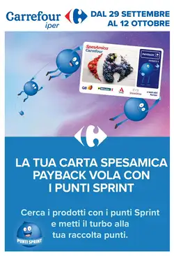 Volantino promozionale Carrefour  valide dal 29/09/2026
