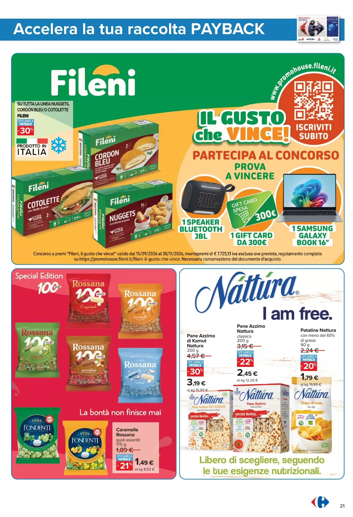 Volantino promozionale Carrefour  valide dal 29/09/2026 - Pagina 21.