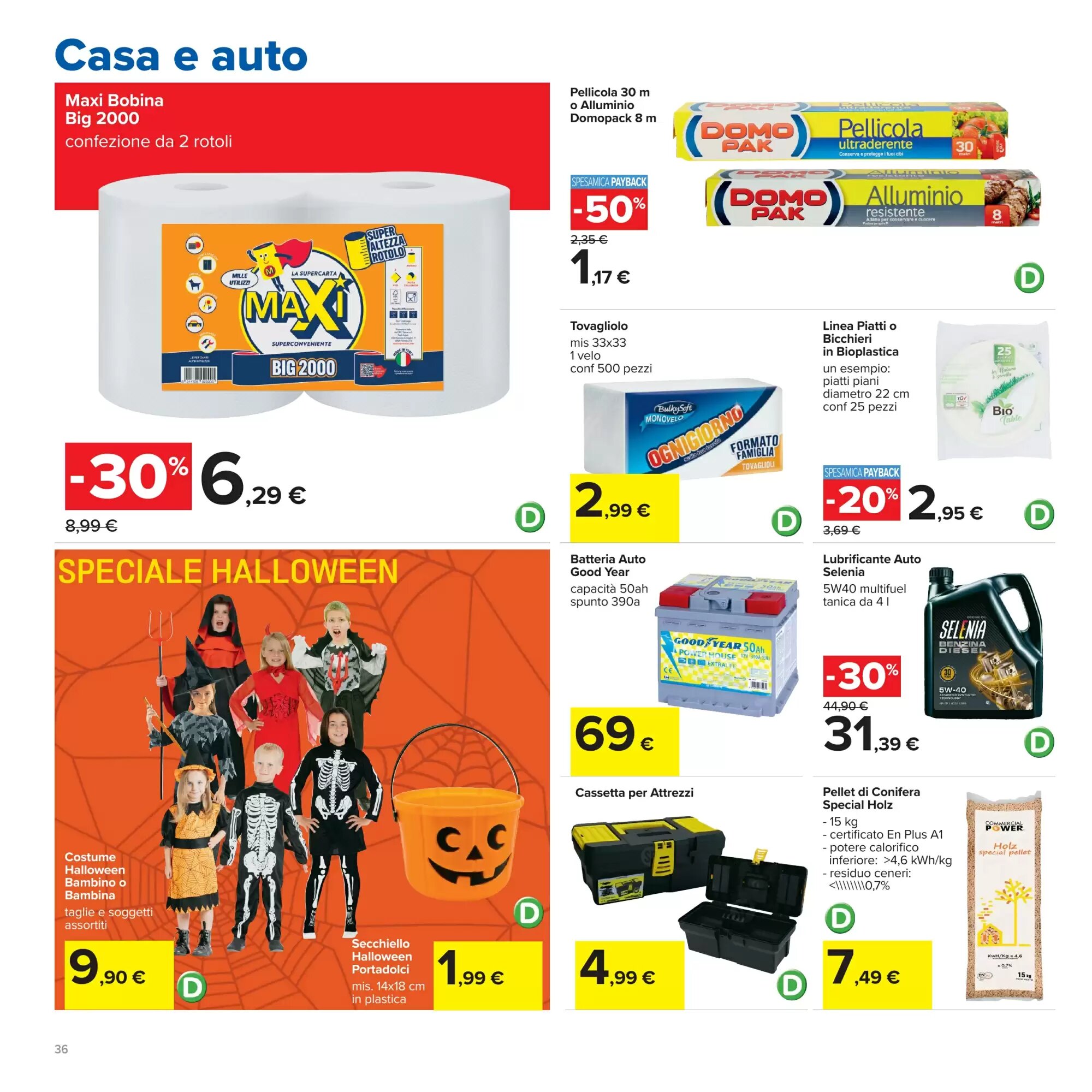 Volantino promozionale Carrefour  valide dal 29/09/2026 - Pagina 36.