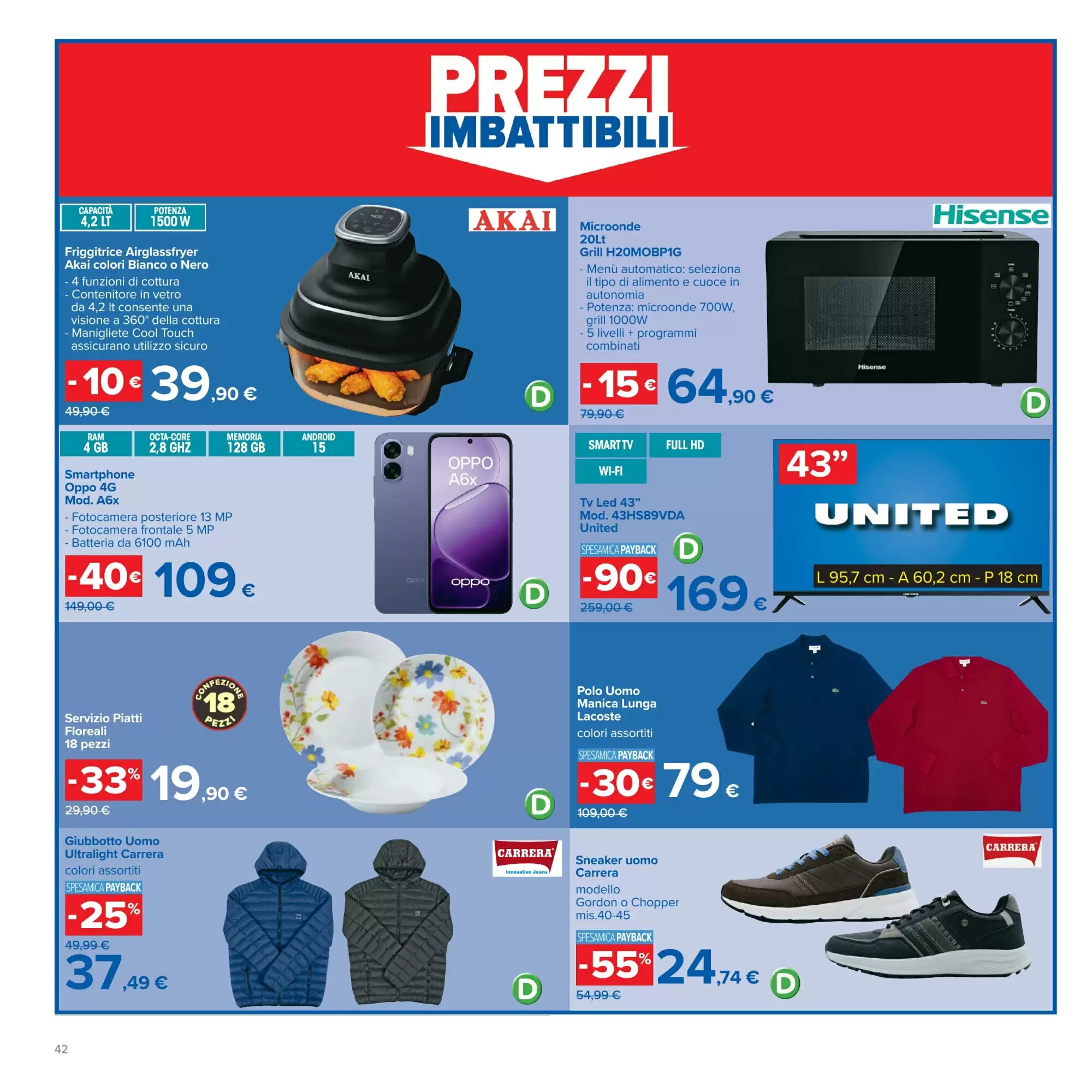 Volantino promozionale Carrefour  valide dal 29/09/2026 - Pagina 42.