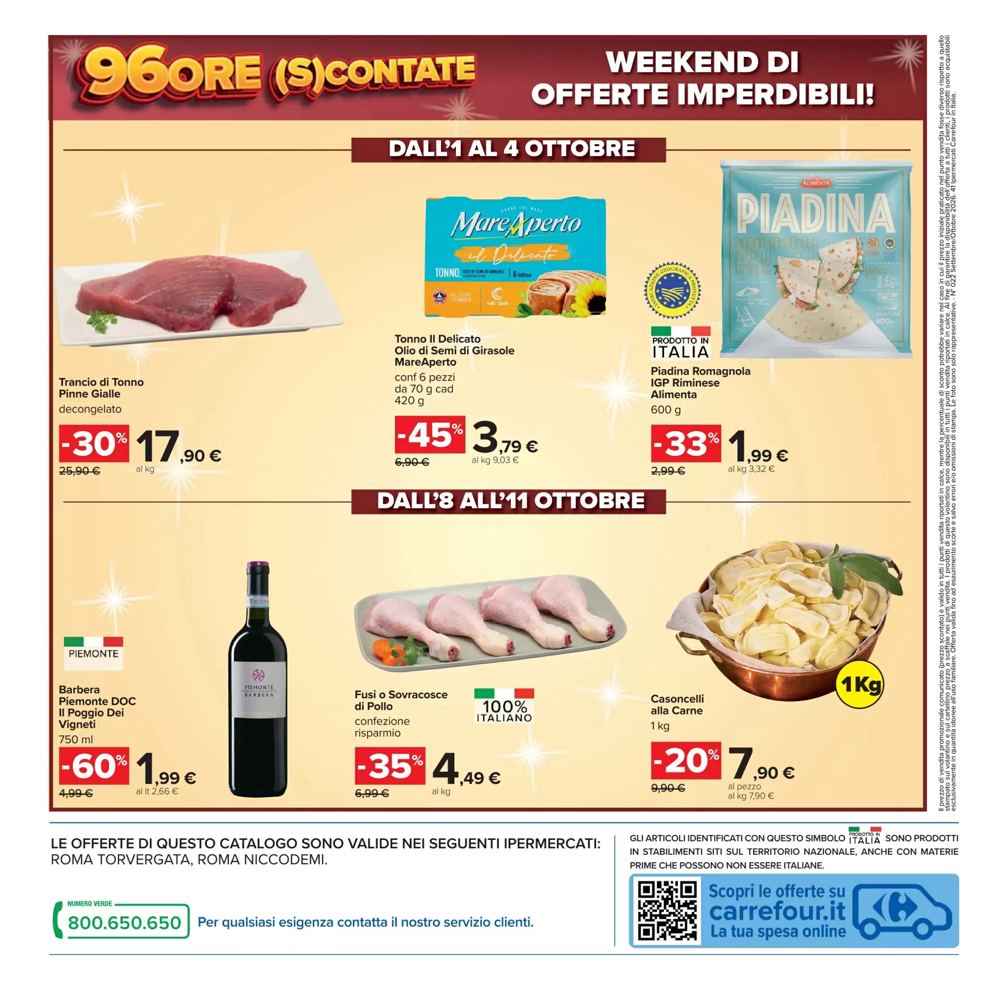 Volantino promozionale Carrefour  valide dal 29/09/2026 - Pagina 48.