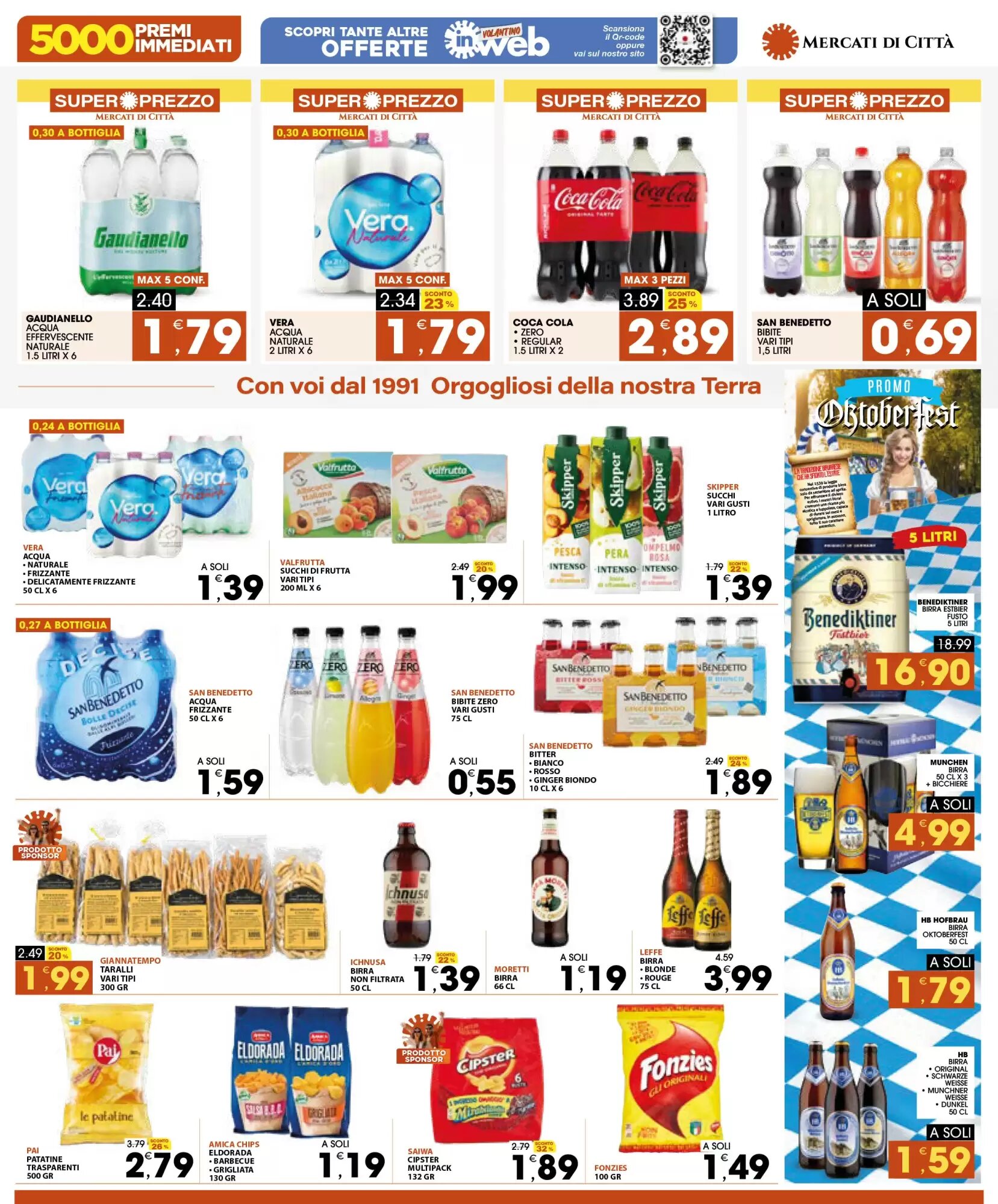 Volantino promozionale Mercati di Città La Prima  valide dal 29/09/2026 - Pagina 13.