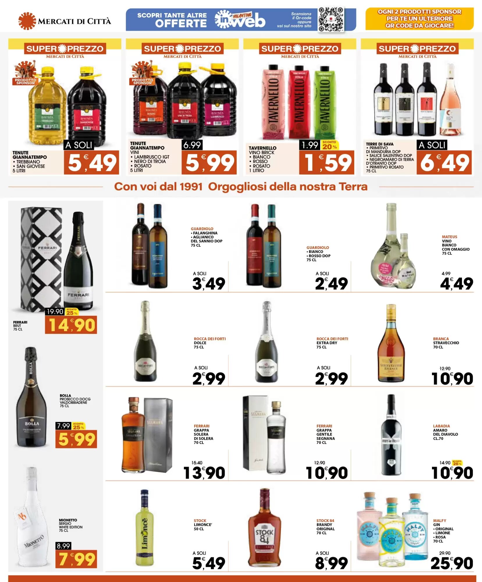 Volantino promozionale Mercati di Città La Prima  valide dal 29/09/2026 - Pagina 14.