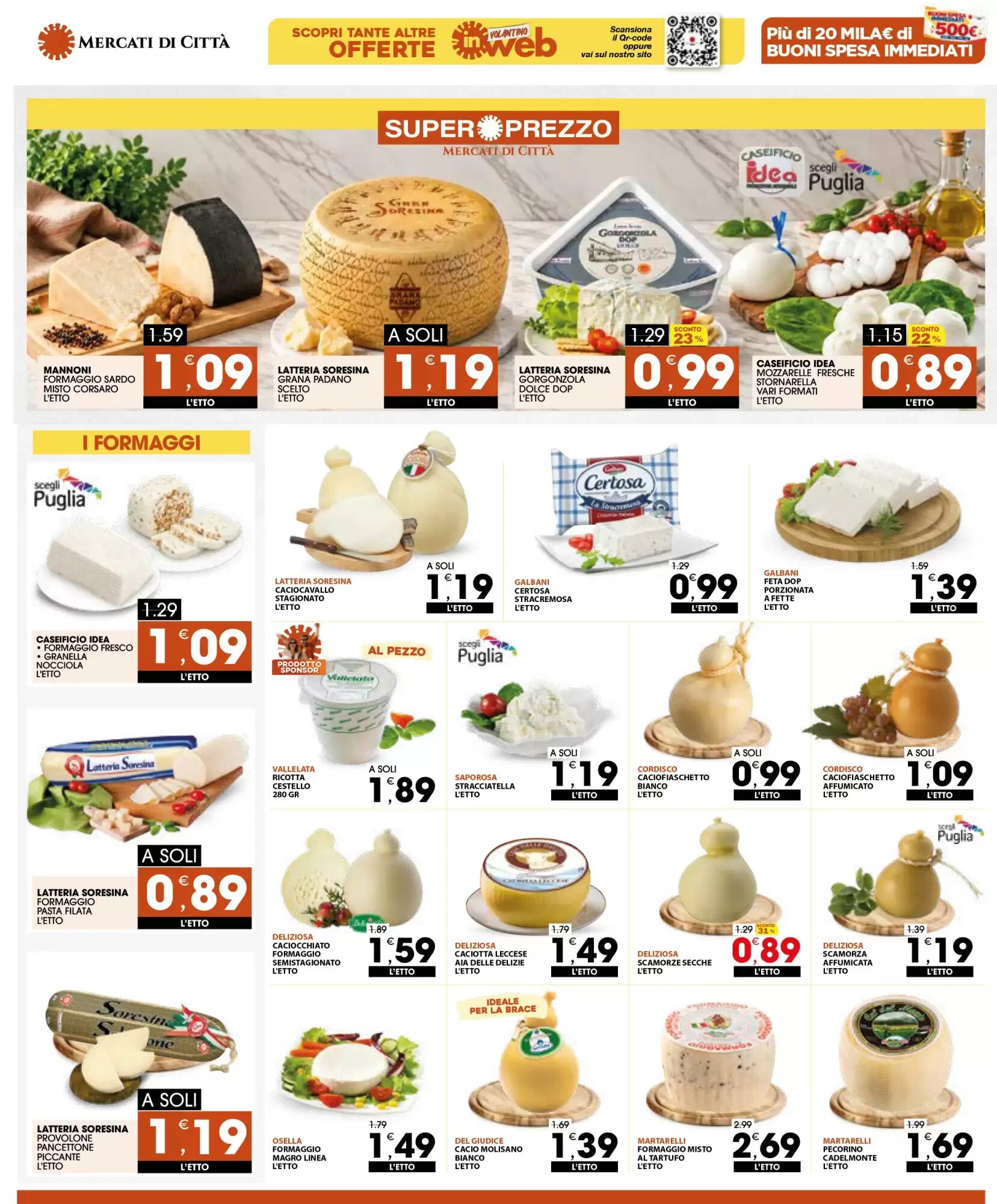 Volantino promozionale Mercati di Città La Prima  valide dal 29/09/2026 - Pagina 6.