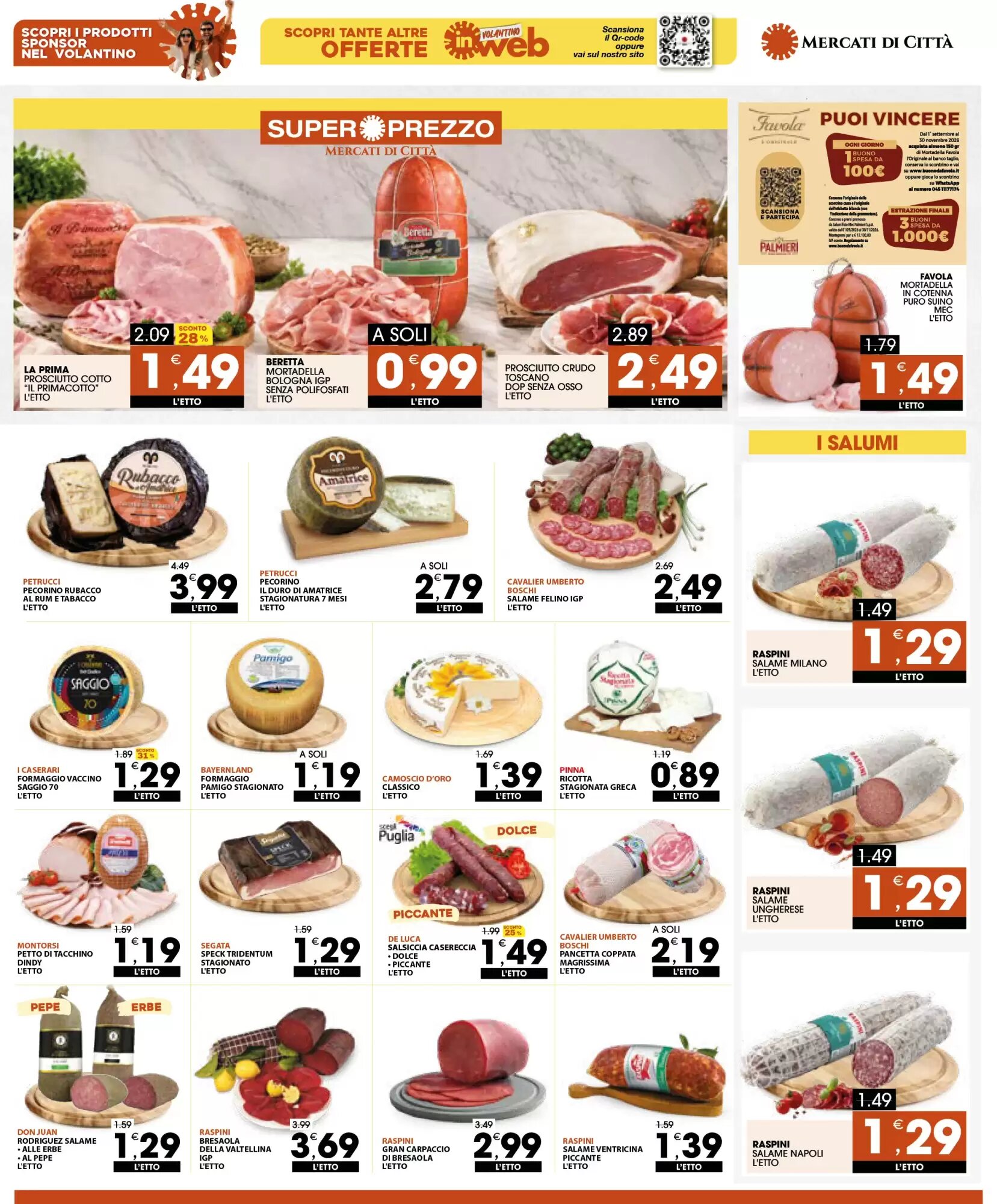 Volantino promozionale Mercati di Città La Prima  valide dal 29/09/2026 - Pagina 7.