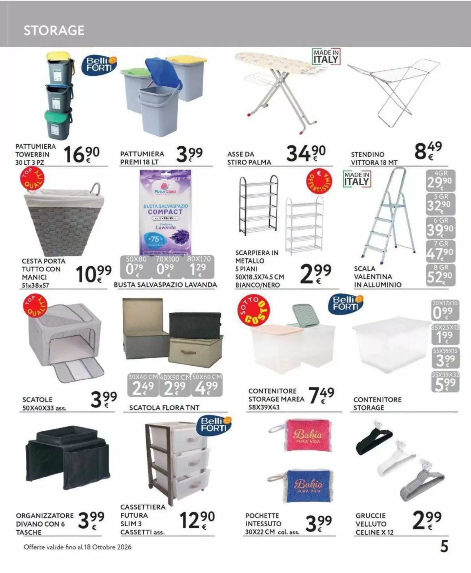 Volantino promozionale Le Mille  valide dal 29/09/2026 - Pagina 5.