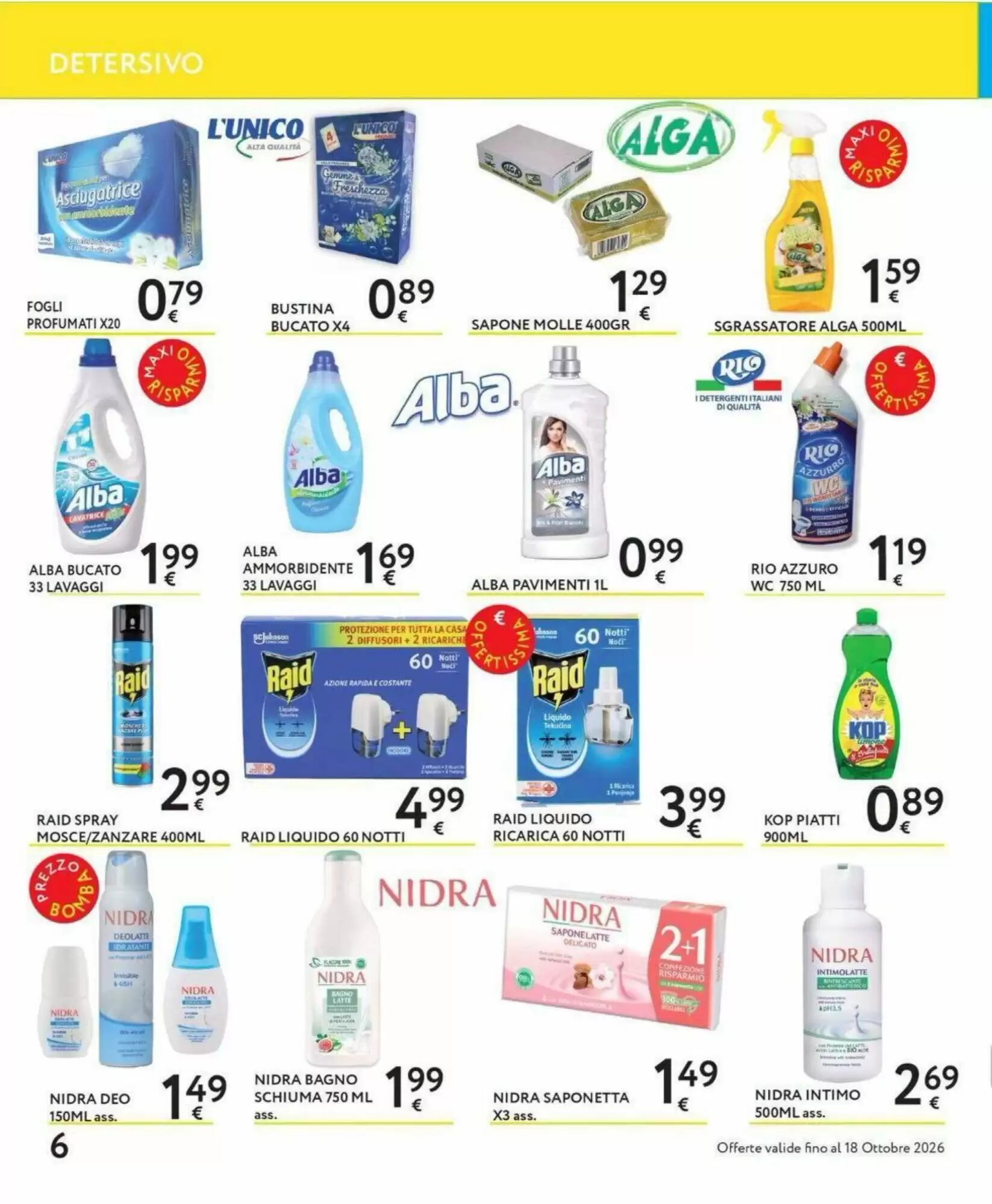 Volantino promozionale Le Mille  valide dal 29/09/2026 - Pagina 6.