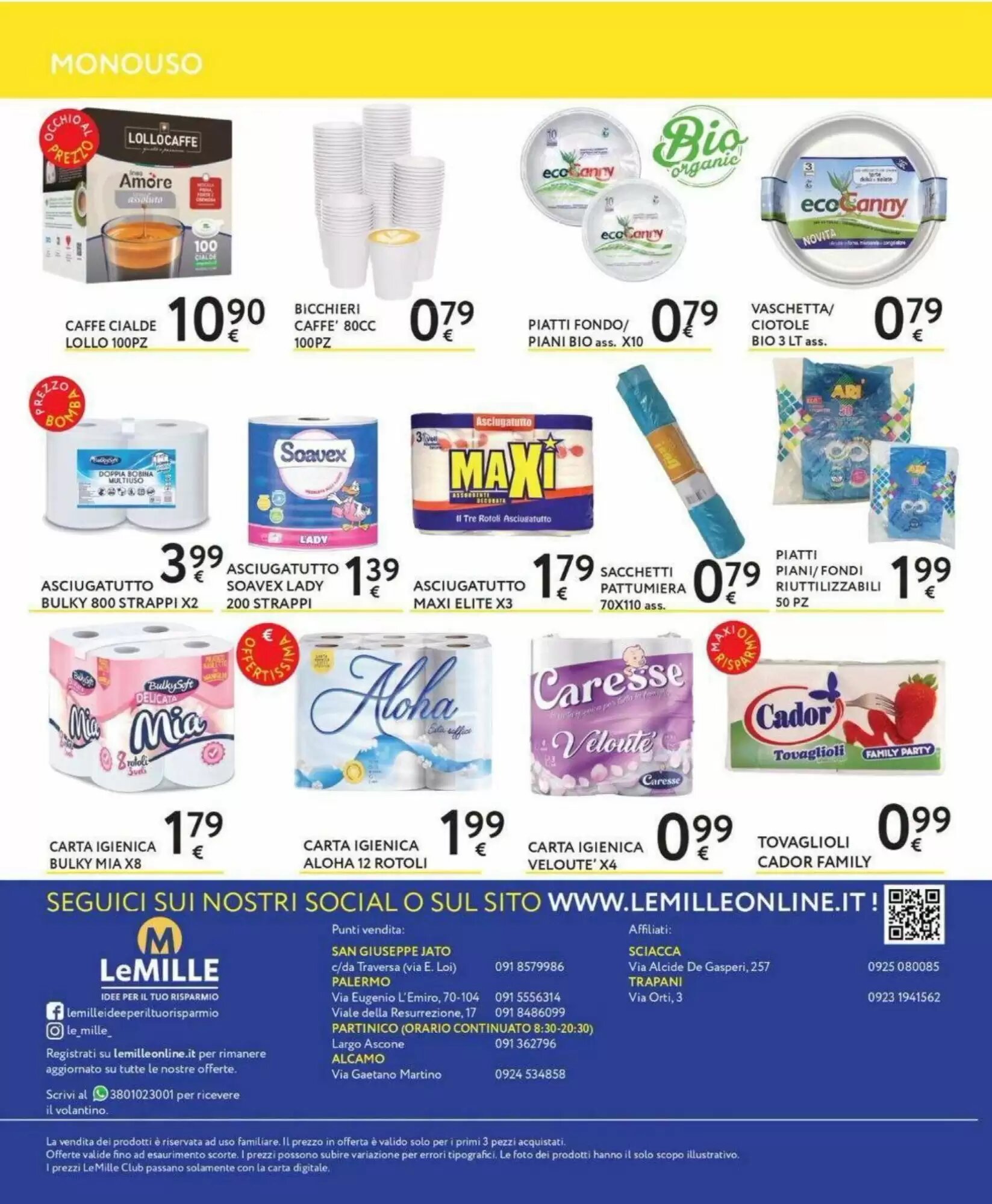 Volantino promozionale Le Mille  valide dal 29/09/2026 - Pagina 8.