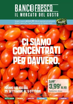 Volantino promozionale Banco Fresco  valide dal 29/09/2026