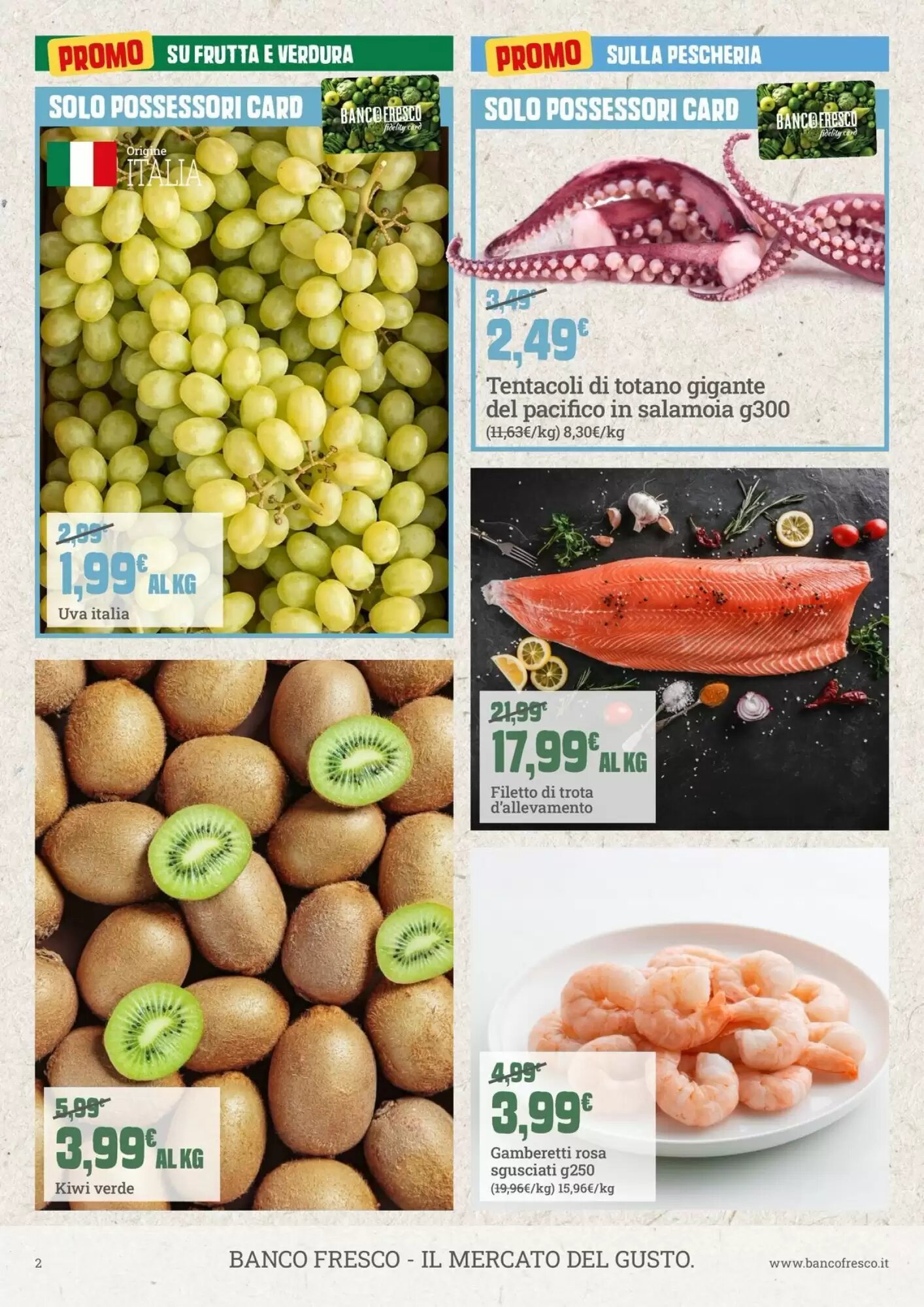 Volantino promozionale Banco Fresco  valide dal 29/09/2026 - Pagina 2.
