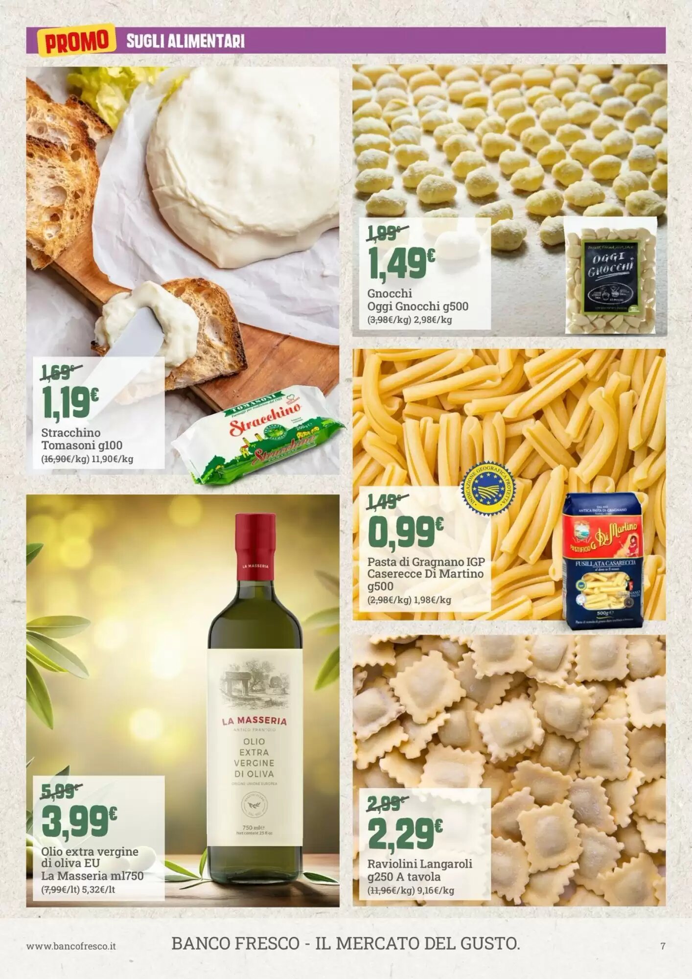 Volantino promozionale Banco Fresco  valide dal 29/09/2026 - Pagina 7.