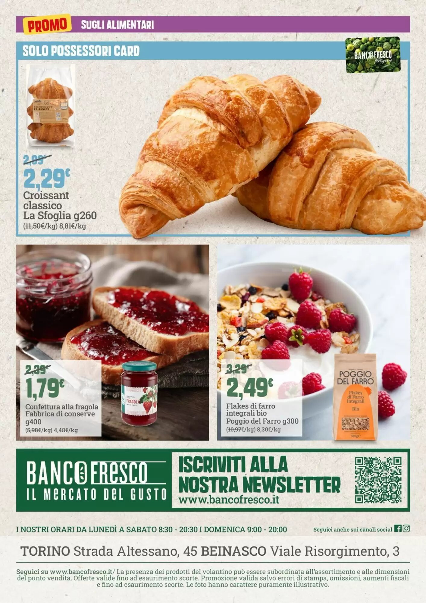 Volantino promozionale Banco Fresco  valide dal 29/09/2026 - Pagina 8.