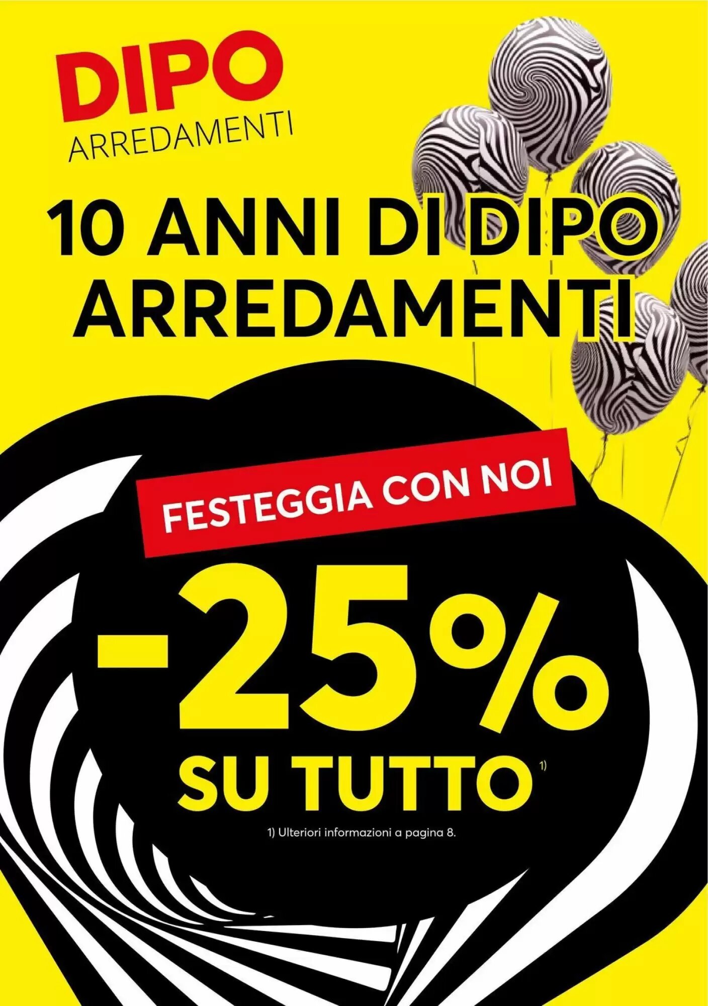Volantino promozionale Dipo Arredamenti  valide dal 29/09/2026 - Pagina 1.