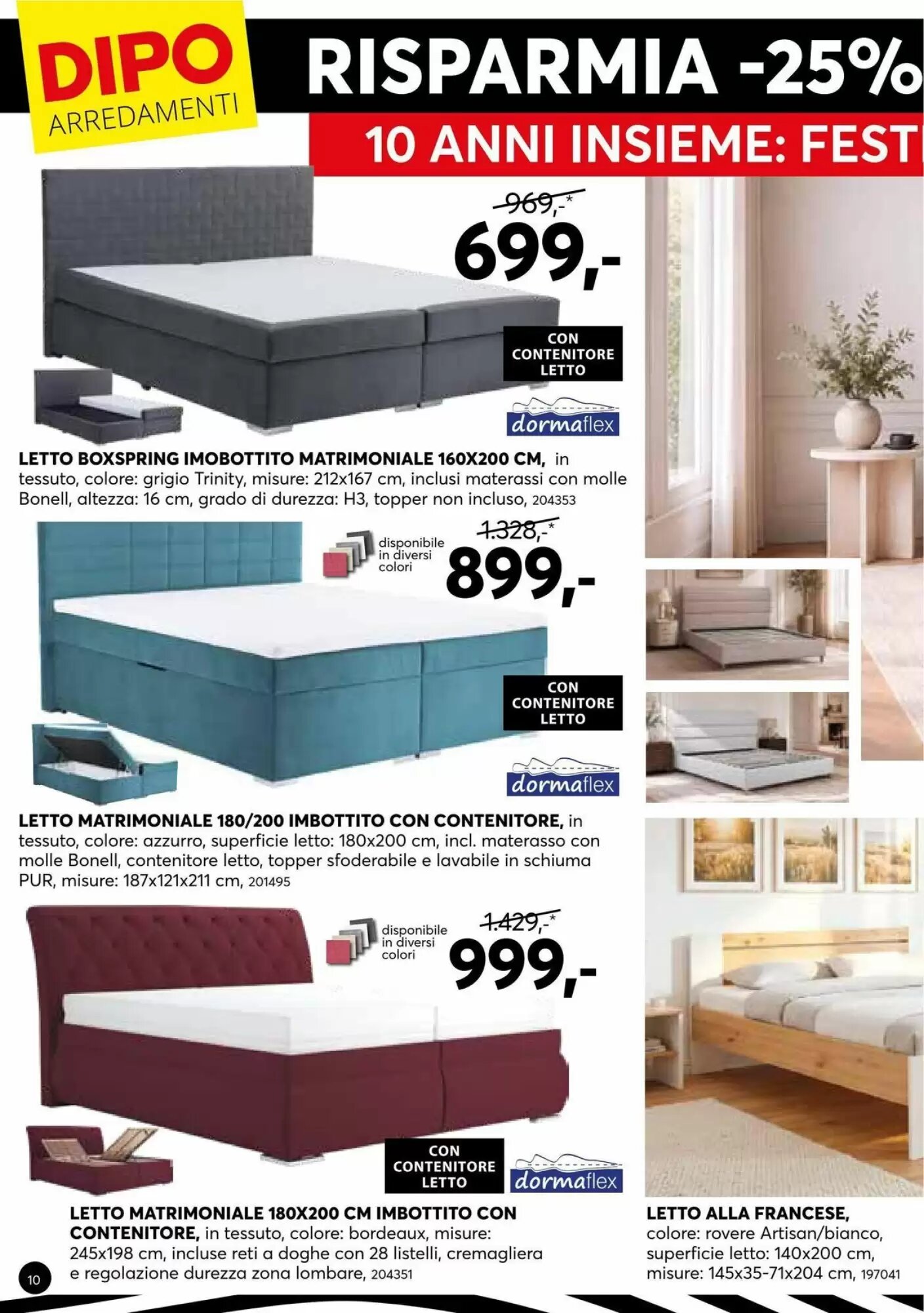 Volantino promozionale Dipo Arredamenti  valide dal 29/09/2026 - Pagina 10.