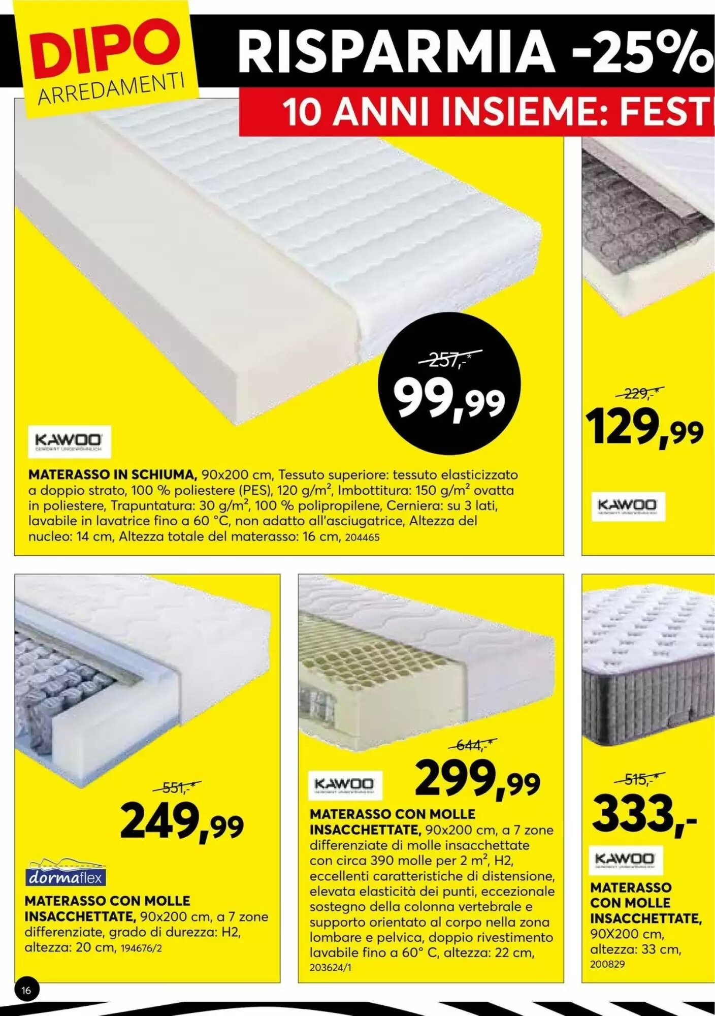 Volantino promozionale Dipo Arredamenti  valide dal 29/09/2026 - Pagina 16.