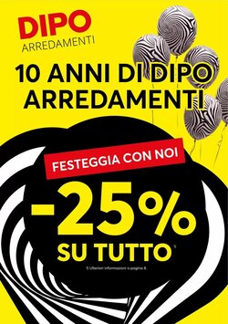 Volantino promozionale Dipo Arredamenti  valide dal 29/09/2026