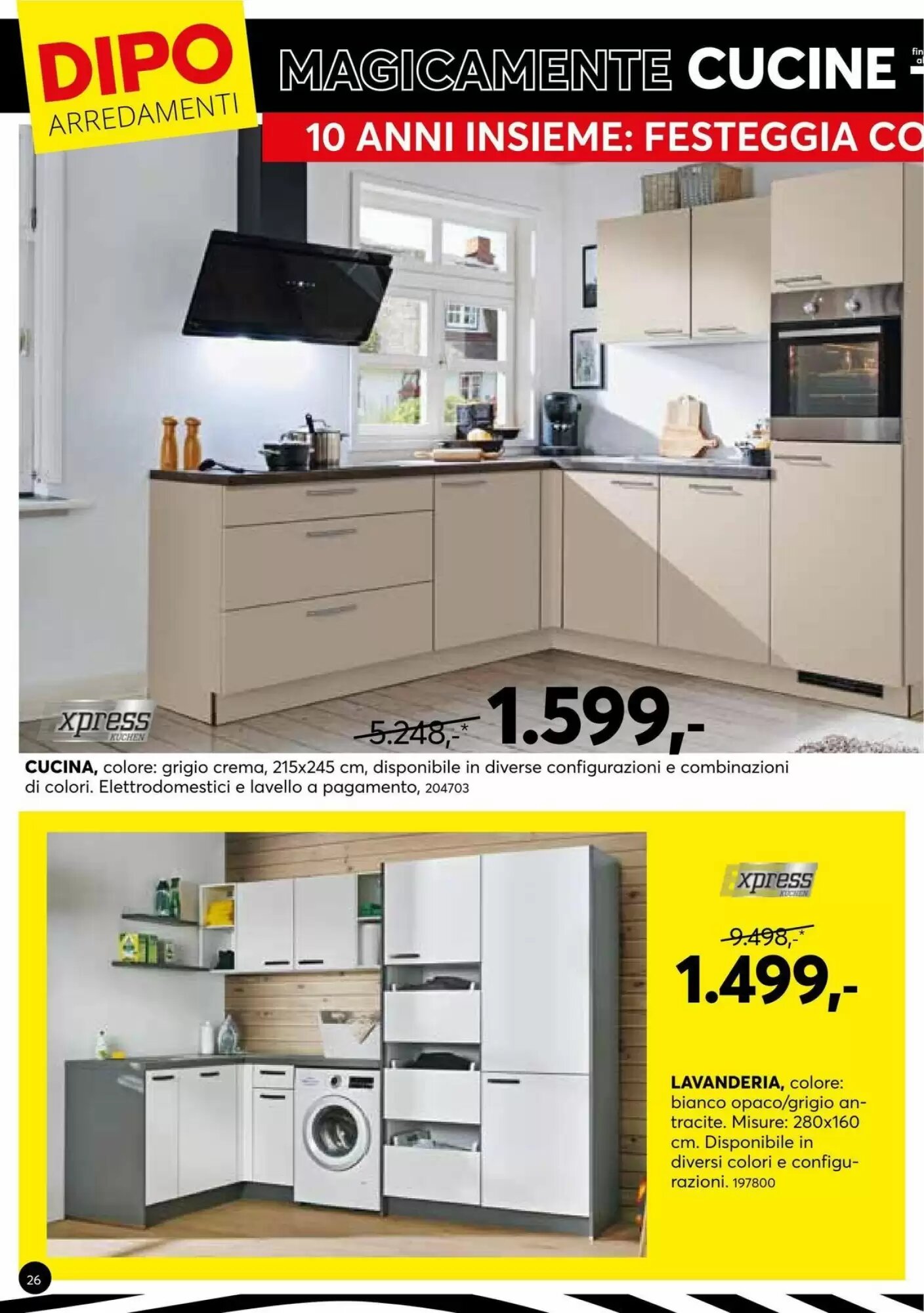 Volantino promozionale Dipo Arredamenti  valide dal 29/09/2026 - Pagina 26.