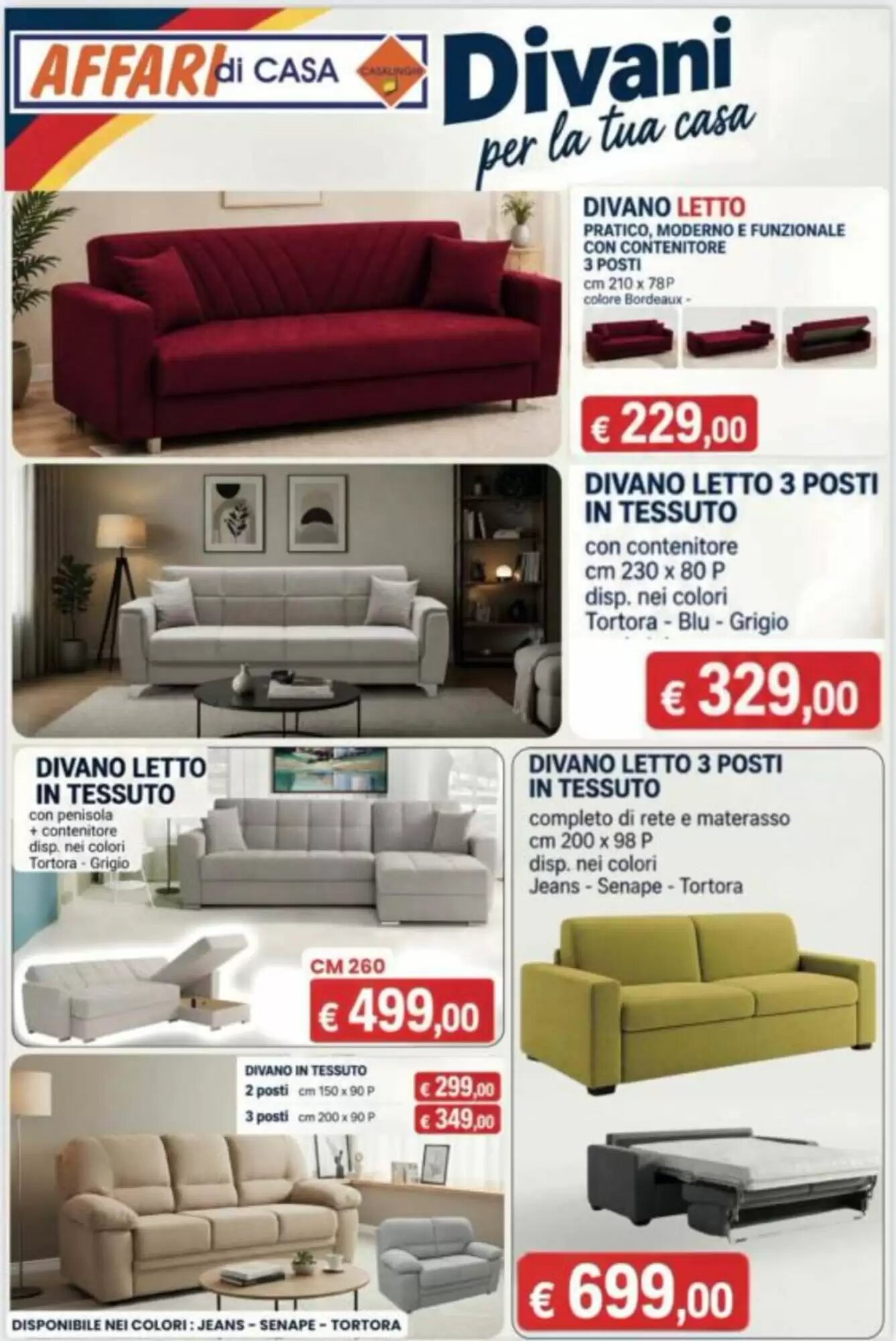 Volantino promozionale Affari di casa  valide dal 29/09/2026 - Pagina 4.