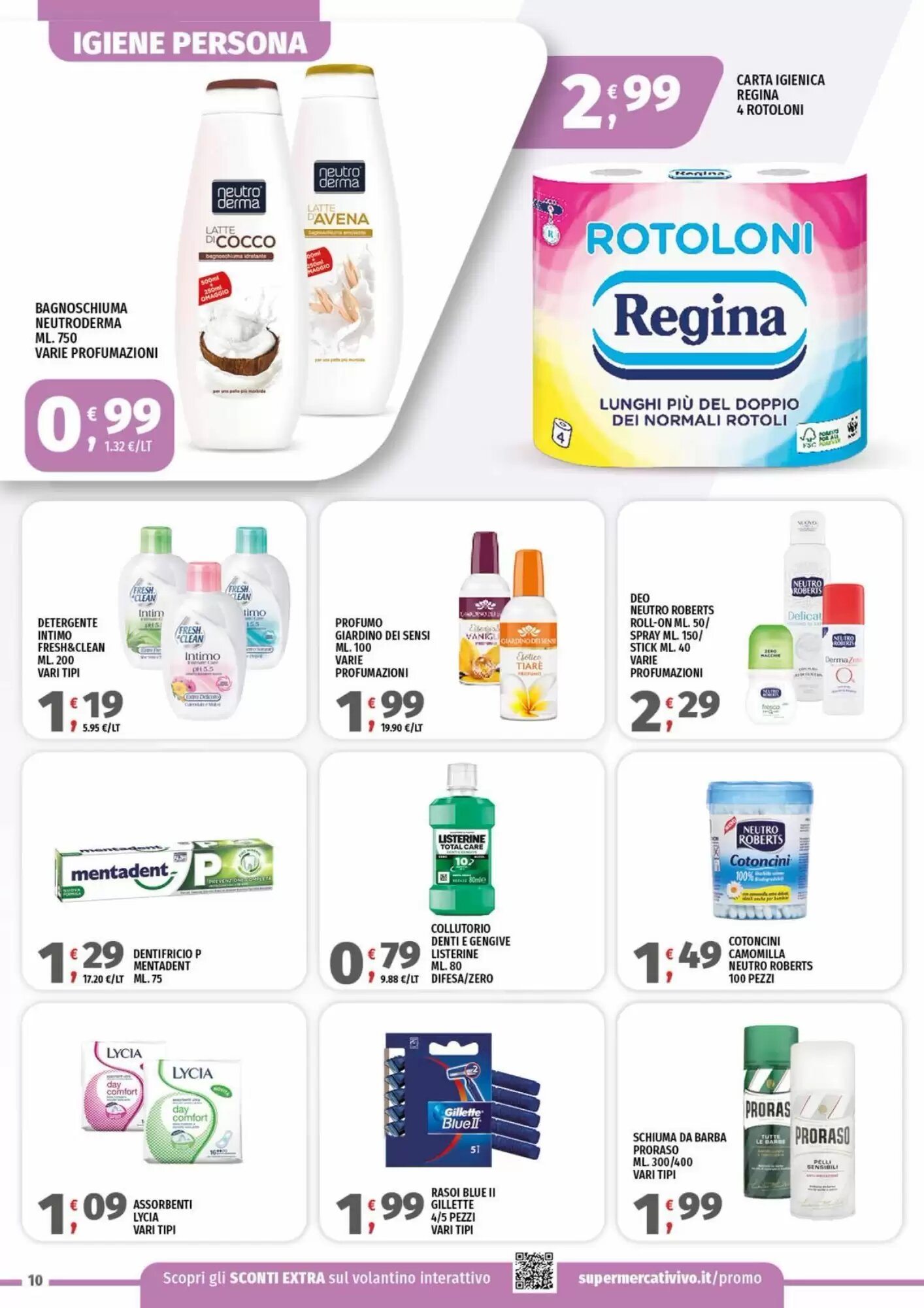 Volantino promozionale Vivo Supermercati  valide dal 29/09/2026 - Pagina 10.