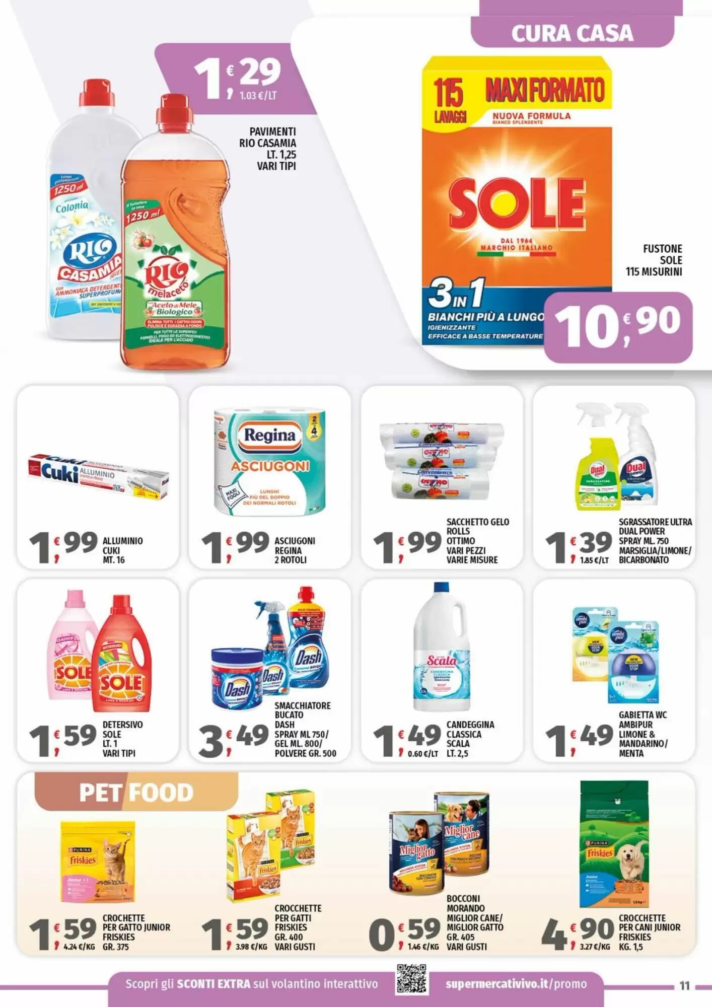 Volantino promozionale Vivo Supermercati  valide dal 29/09/2026 - Pagina 11.