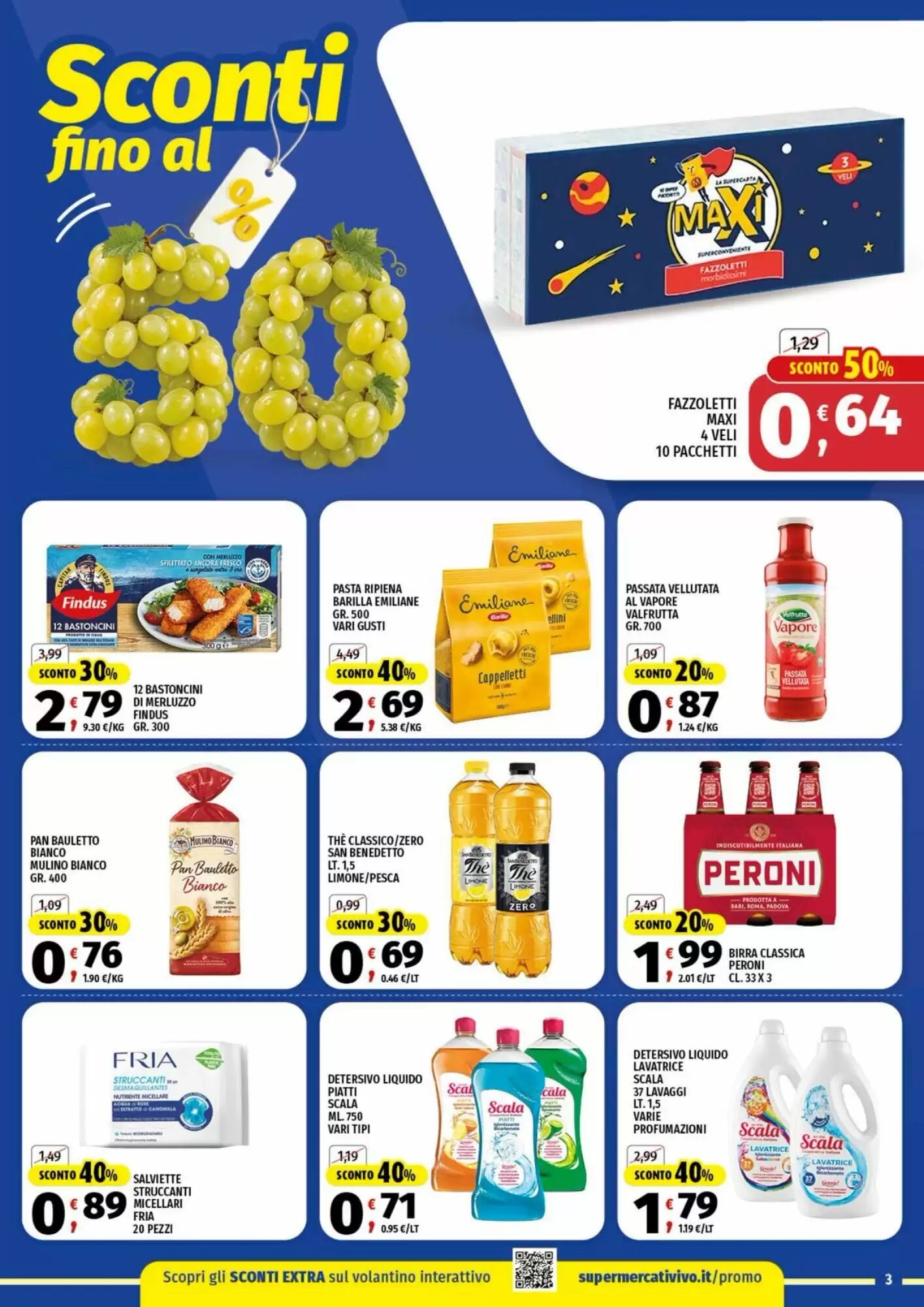 Volantino promozionale Vivo Supermercati  valide dal 29/09/2026 - Pagina 3.
