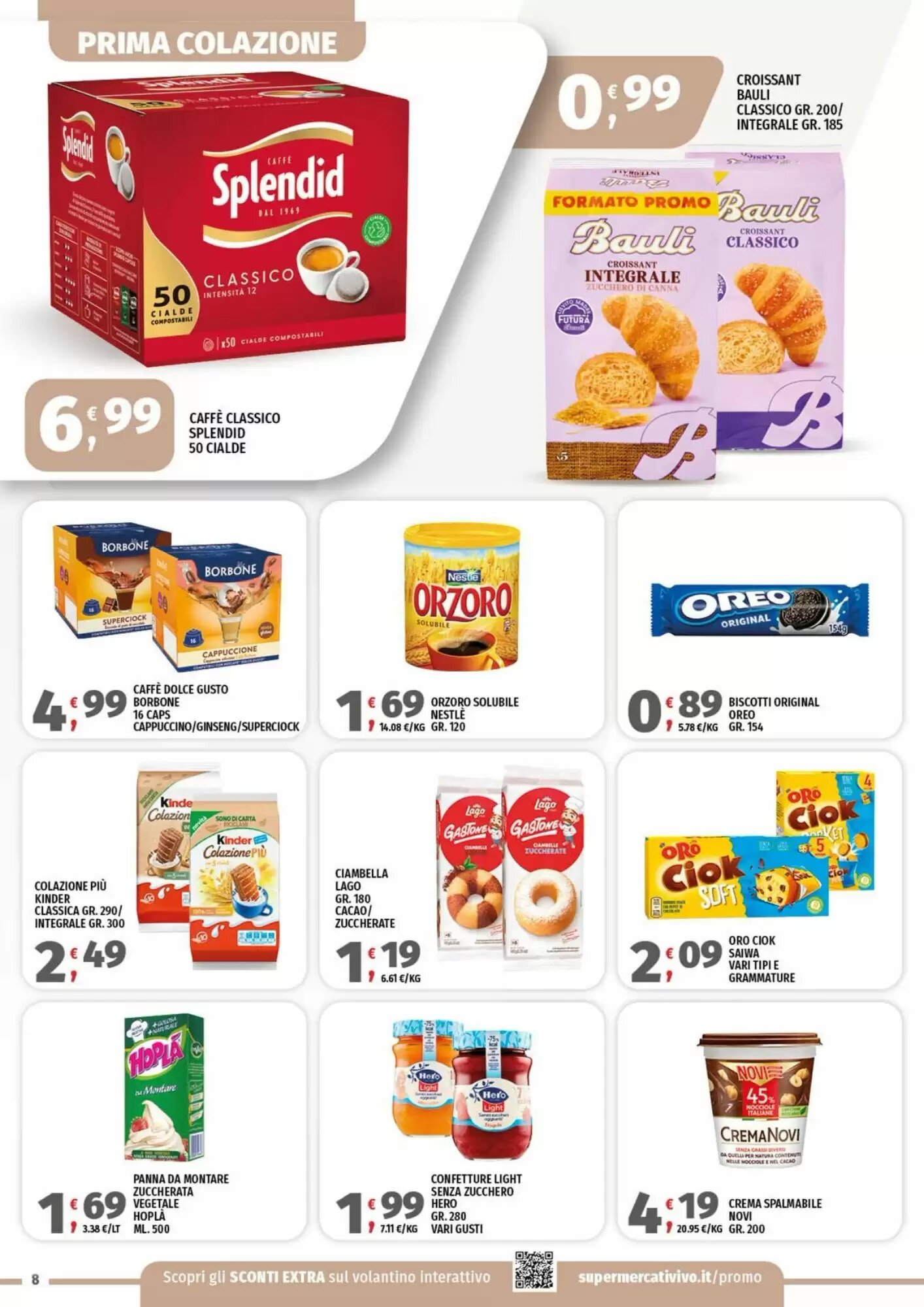 Volantino promozionale Vivo Supermercati  valide dal 29/09/2026 - Pagina 8.