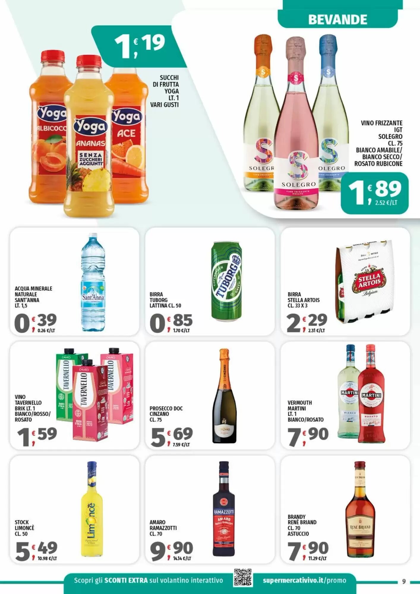 Volantino promozionale Vivo Supermercati  valide dal 29/09/2026 - Pagina 9.