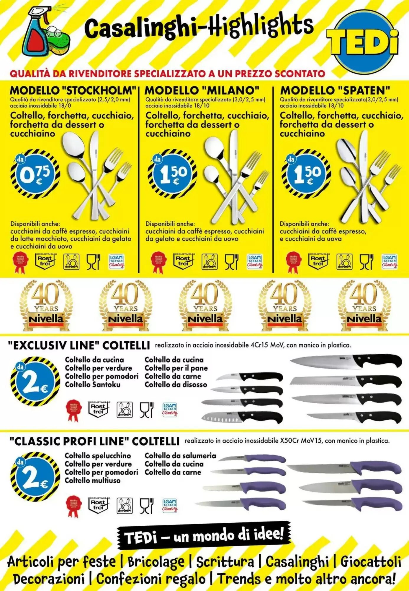 Volantino promozionale Tedi  valide dal 30/09/2026 - Pagina 10.
