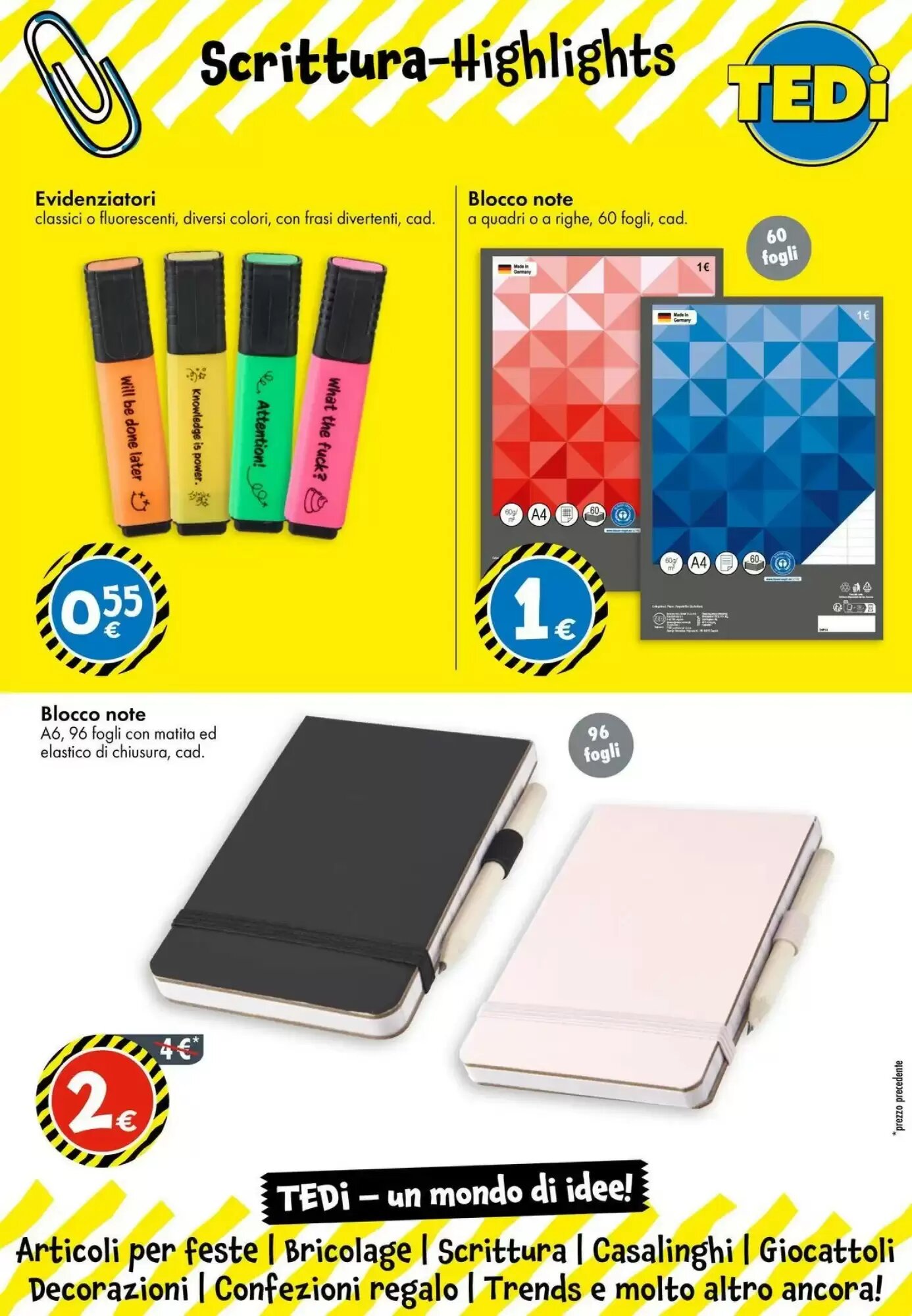 Volantino promozionale Tedi  valide dal 30/09/2026 - Pagina 13.