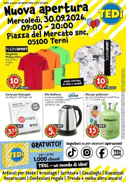 Volantino promozionale Tedi  valide dal 30/09/2026