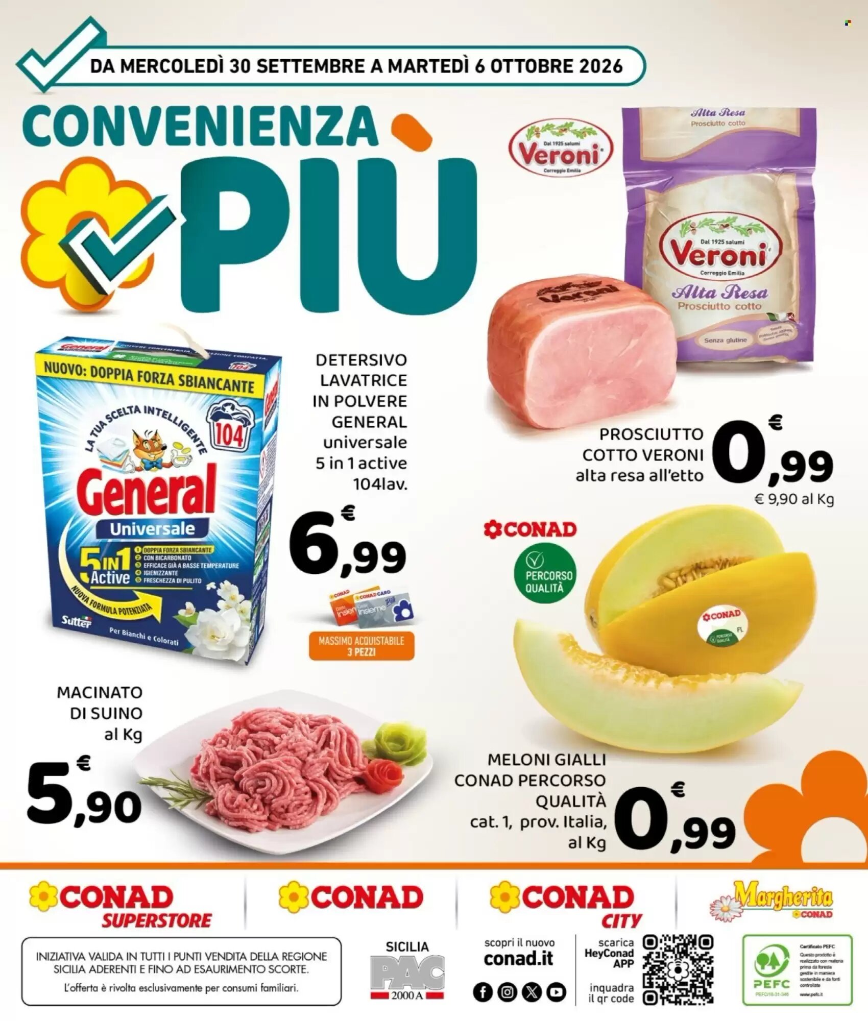 Volantino promozionale Conad  valide dal 30/09/2026 - Pagina 8.