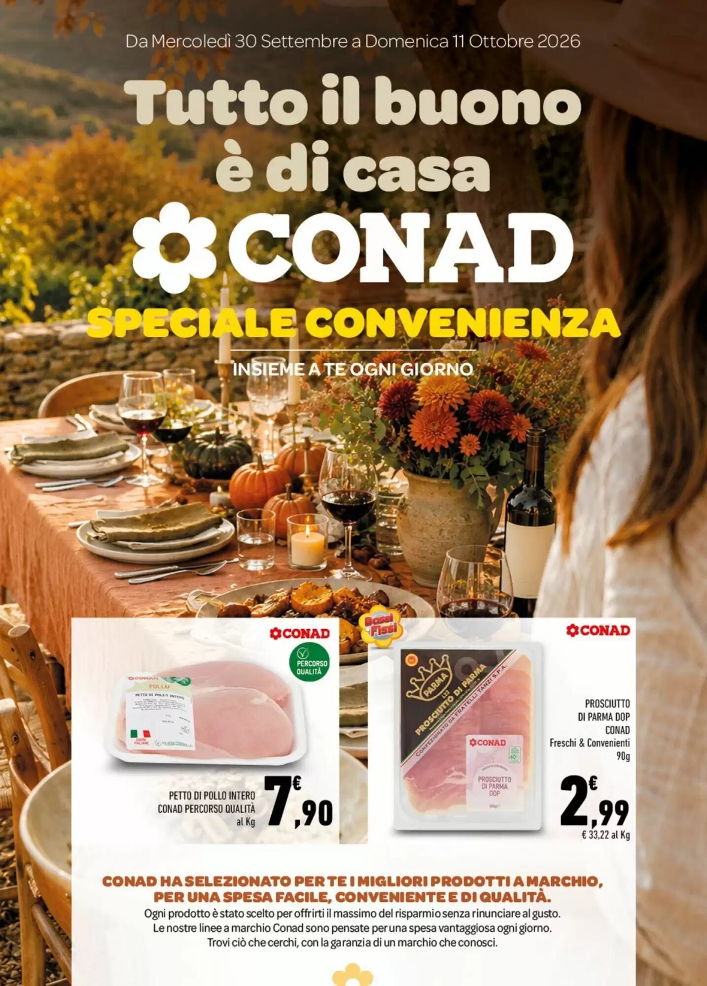 Volantino promozionale Conad valide dal 30/09/2026 - Pagina 1.