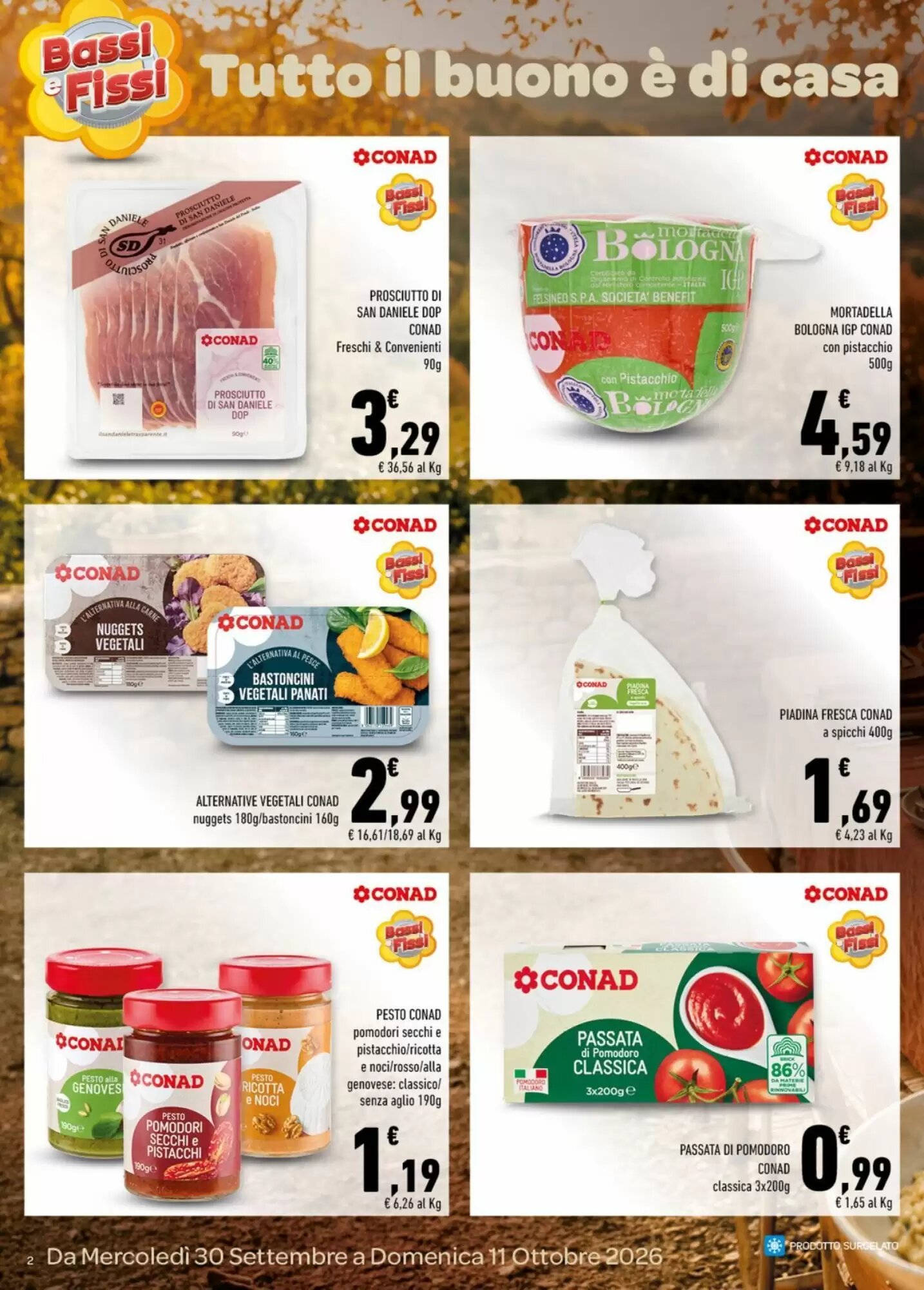 Volantino promozionale Conad  valide dal 30/09/2026 - Pagina 2.