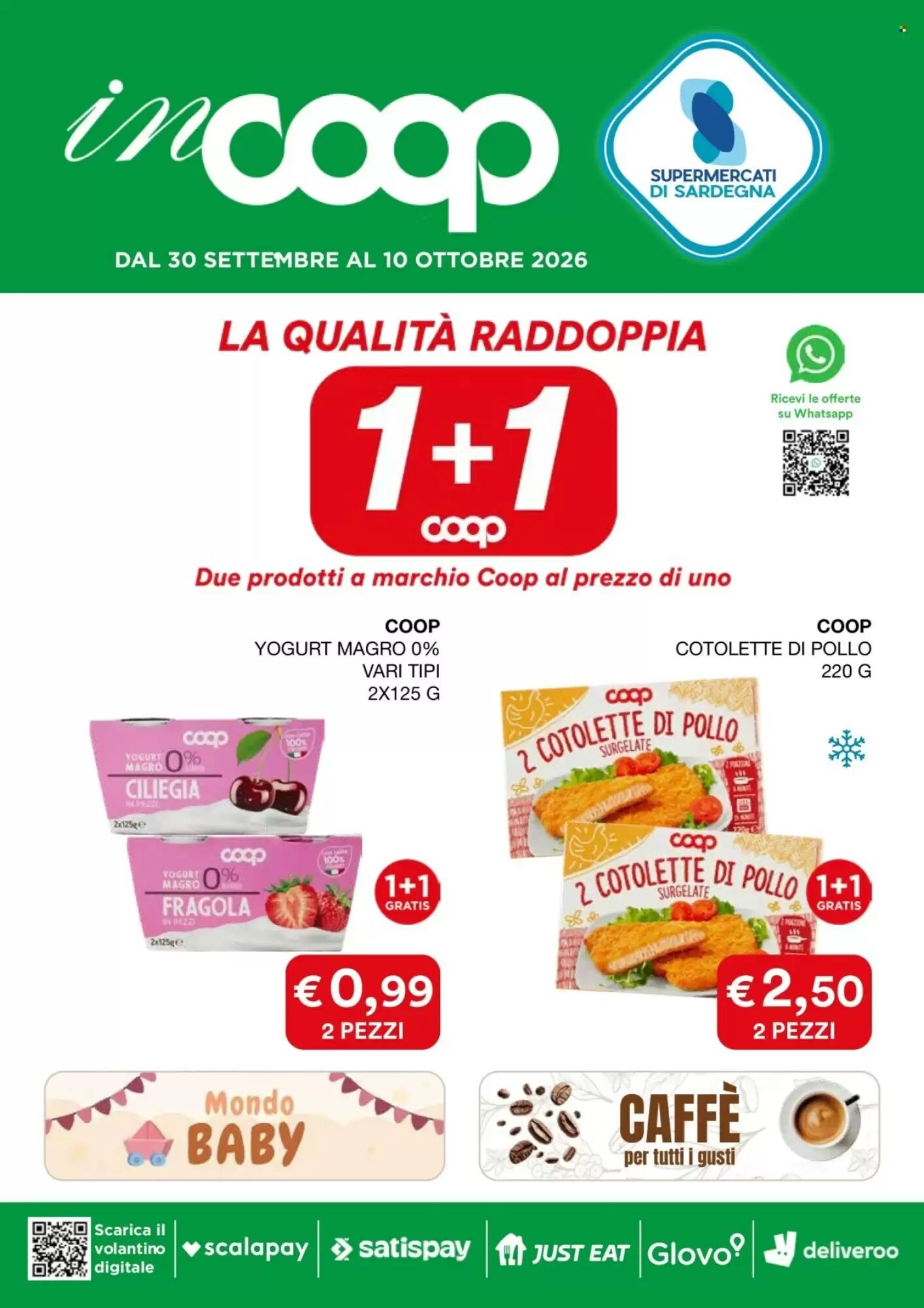 Volantino promozionale Coop valide dal 30/09/2026 - Pagina 1.