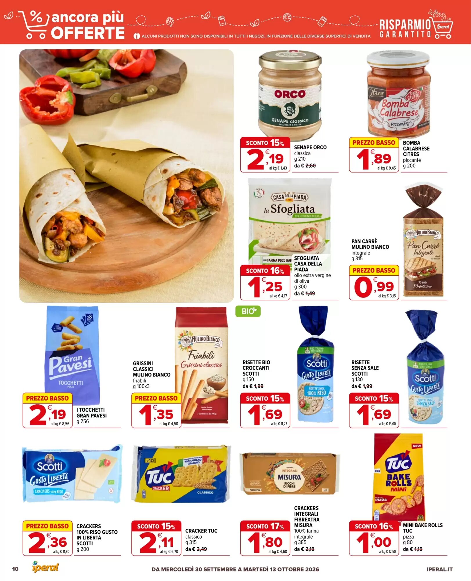 Volantino promozionale Iperal  valide dal 30/09/2026 - Pagina 10.