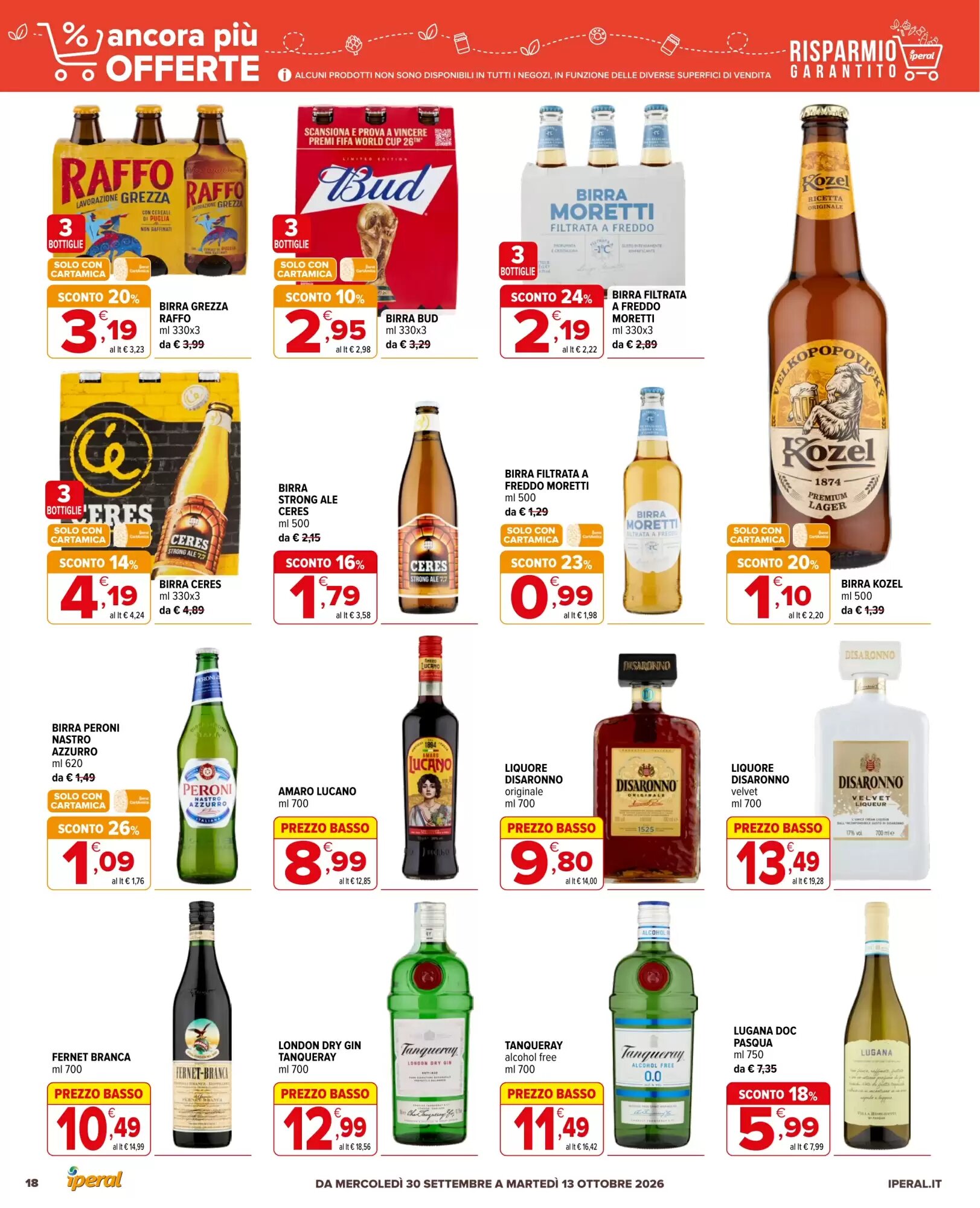 Volantino promozionale Iperal  valide dal 30/09/2026 - Pagina 18.