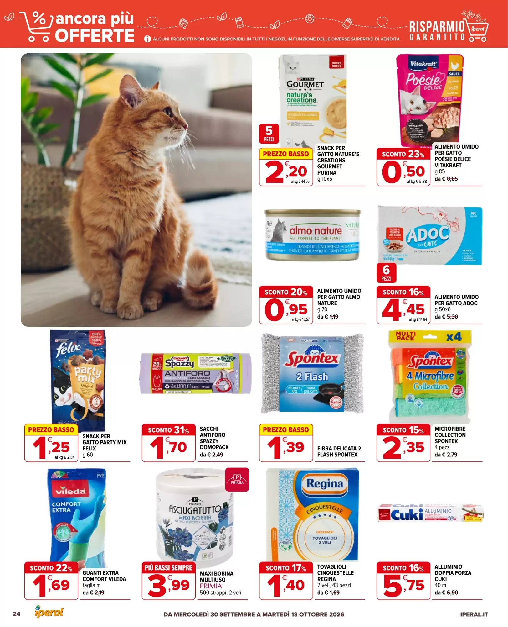 Volantino promozionale Iperal  valide dal 30/09/2026 - Pagina 24.